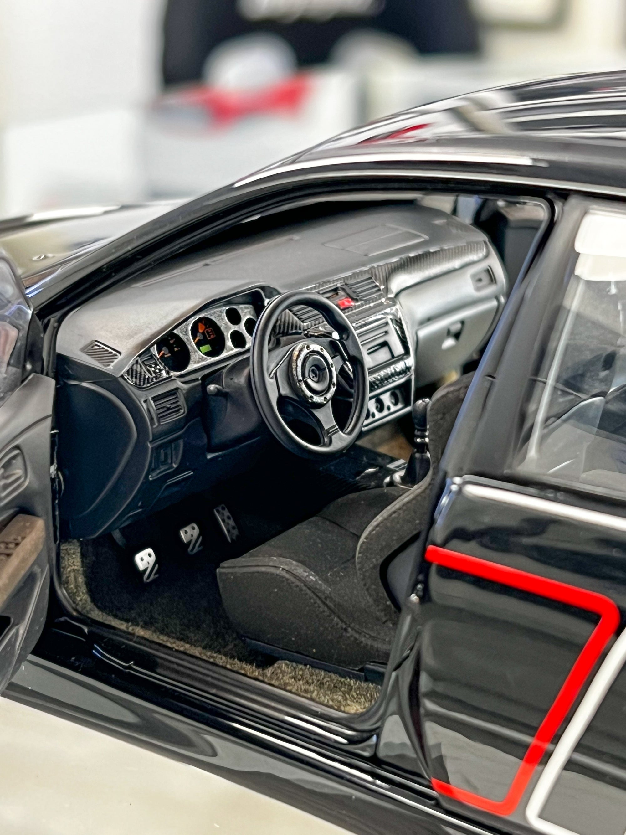 SUPER A MITSUBISHI EVO IX RALLIART BLACK