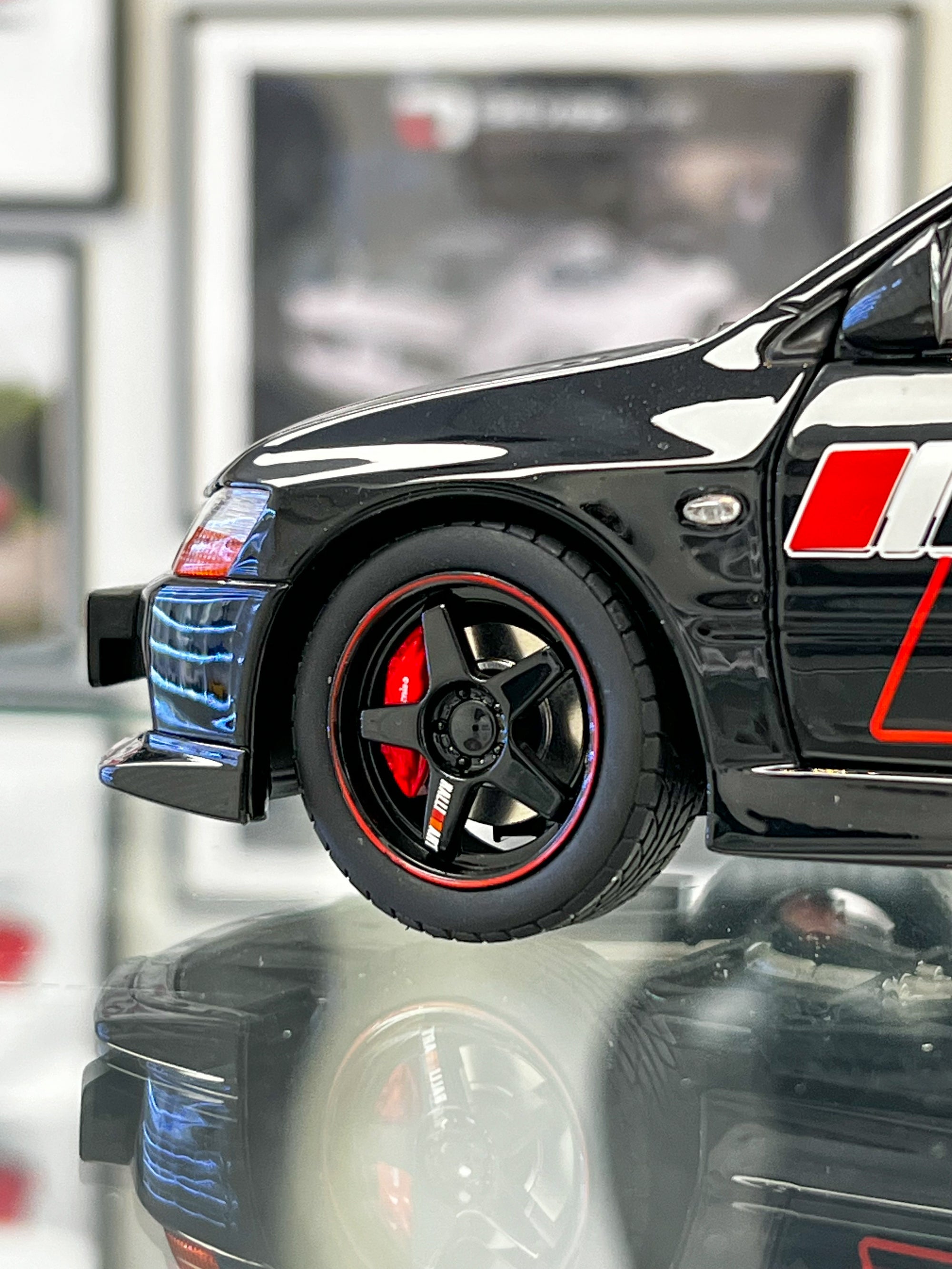 SUPER A MITSUBISHI EVO IX RALLIART BLACK