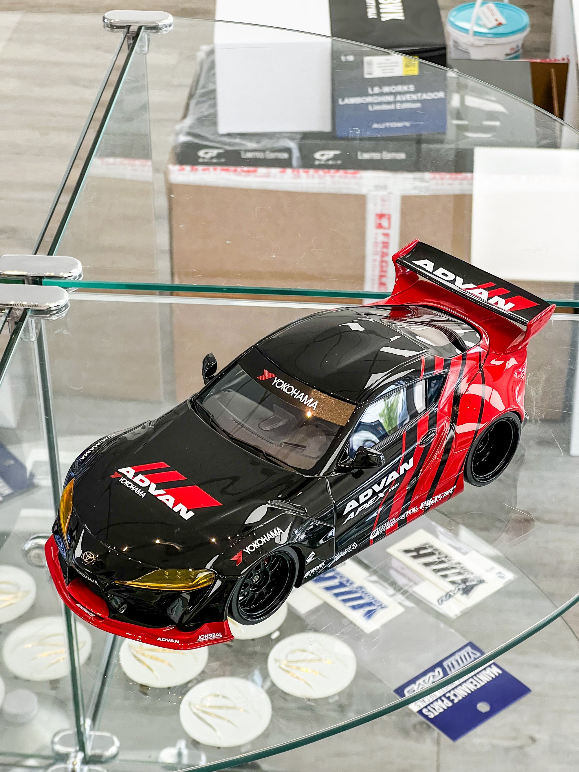 TOP SPEED PANDEM GR SUPRA ADVAN RACING