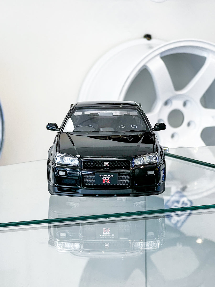 AUTOart NISSAN SKYLINE R34 GT-R BLACK