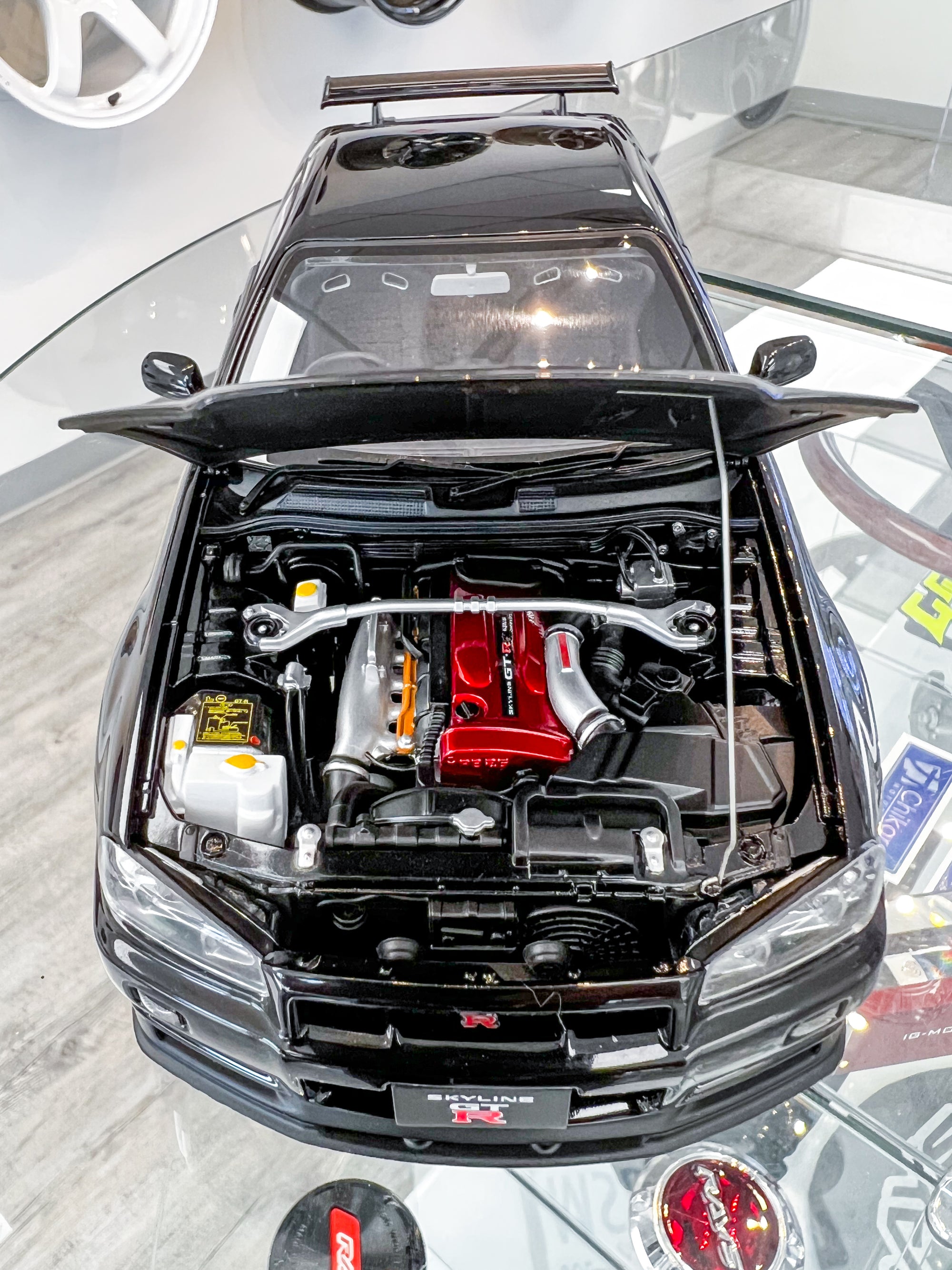 AUTOart NISSAN SKYLINE R34 GT-R BLACK