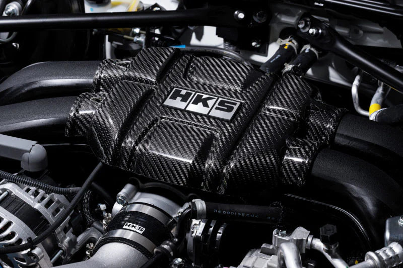 HKS CARBON FIBER ENGINE COVER - TOYOTA GR86 / SUBARU BRZ 22+