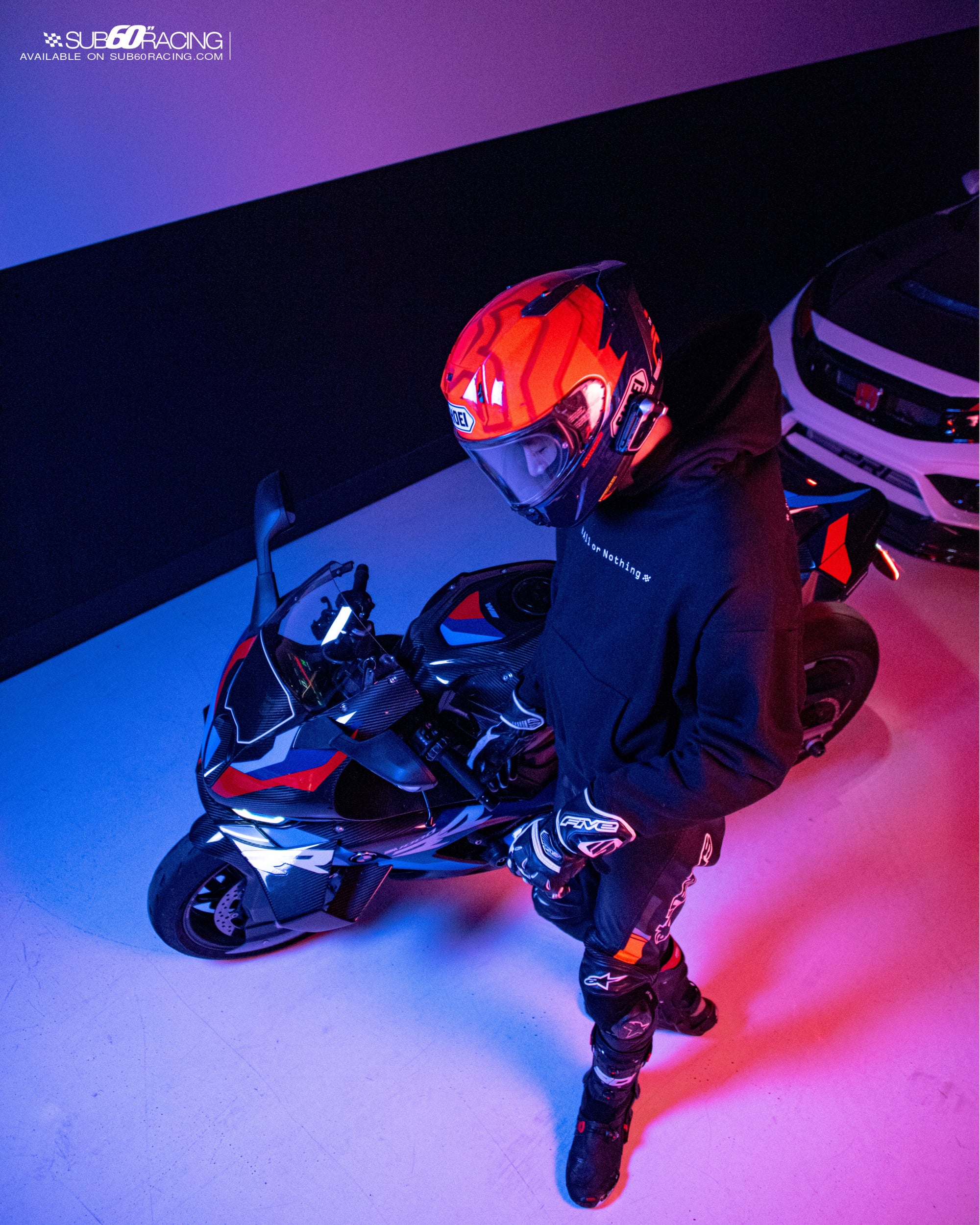 "ALL OR NOTHING" TSUKUBA INSPIRED HEAVY WEIGHT HOODIE