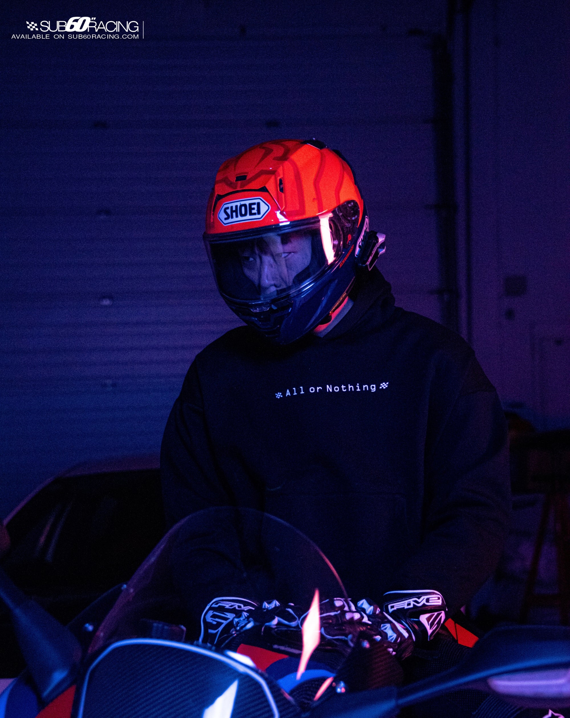 "ALL OR NOTHING" TSUKUBA INSPIRED HEAVY WEIGHT HOODIE