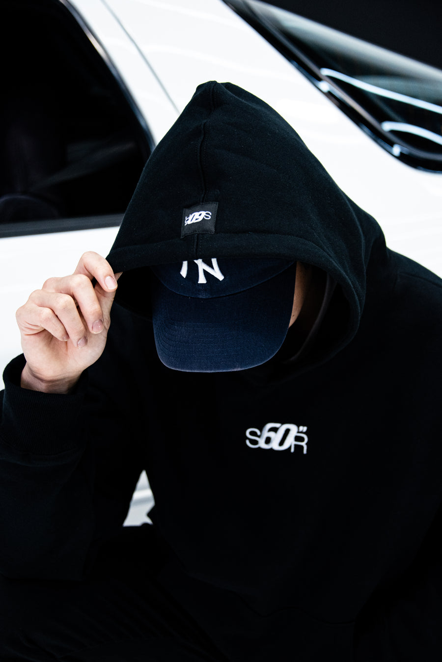 S60R Embroidered Heavyweight Hoodie