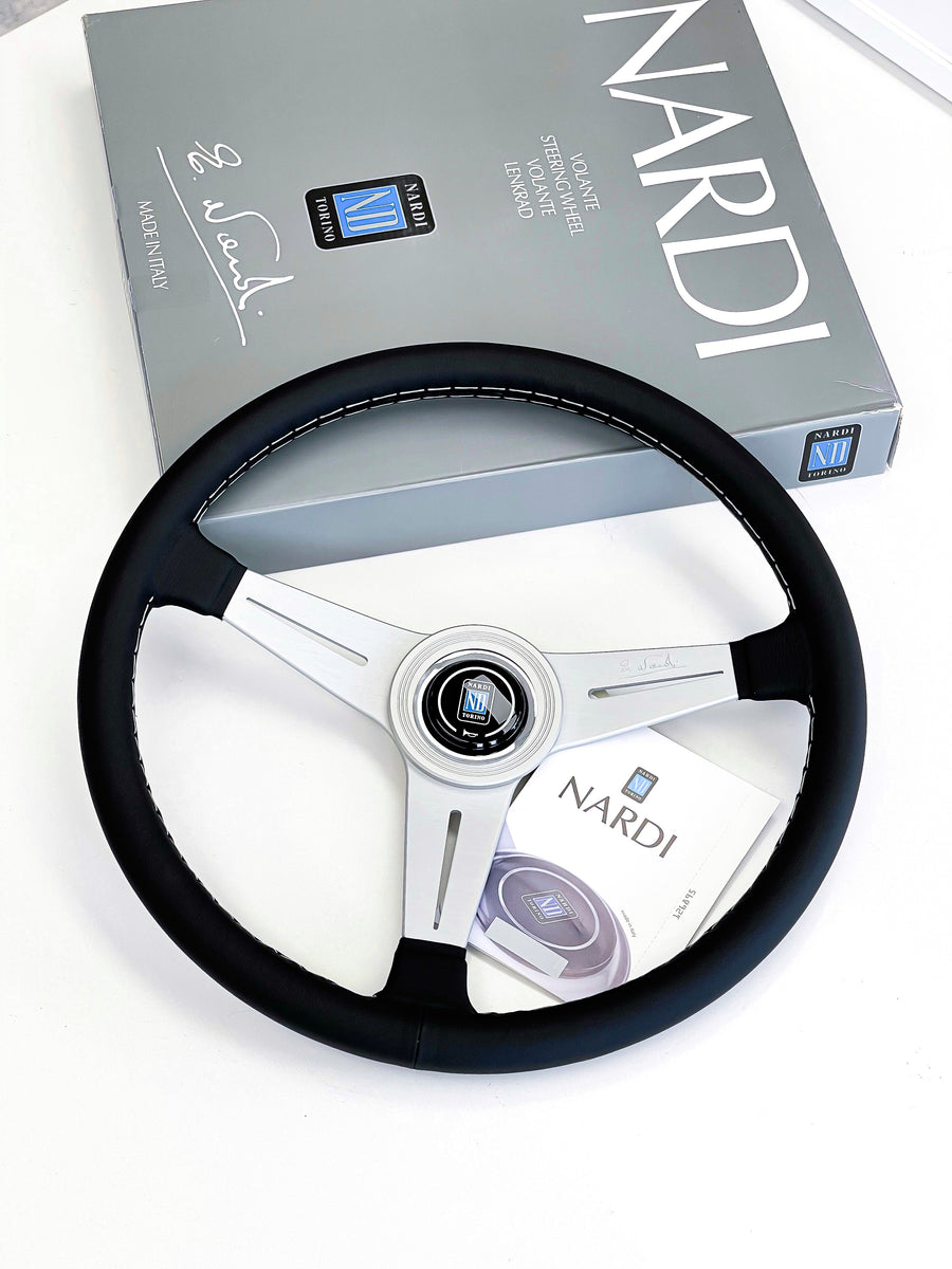 NARDI CLASSIC STEERING WHEEL SILVER SPOKE