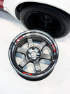 TE37V-PRO 18X9.5 +15 5X114.3 PRSSED GRAPHITE