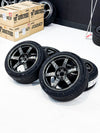 DEMO VOLK RACING TE37SAGA S-PLUS 18X9.5 +38 5X114.3 DIAMOND DARK GUNMETALLIC