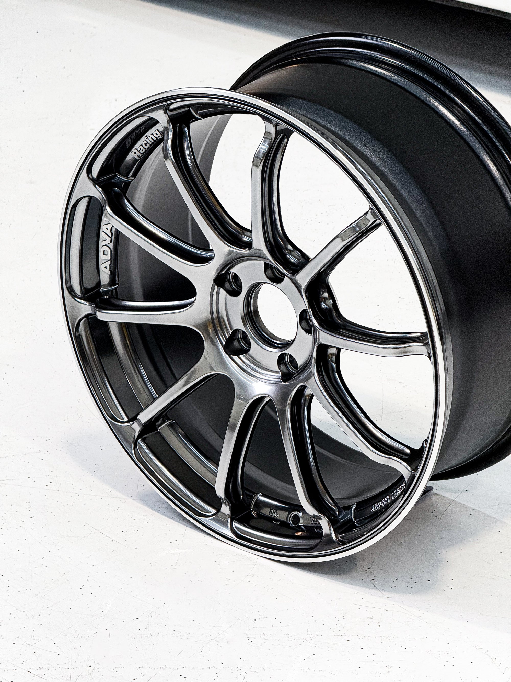 ADVAN RACING RSIII 19X8.5 +45 5X112 RACING HYPER BLACK GOLF