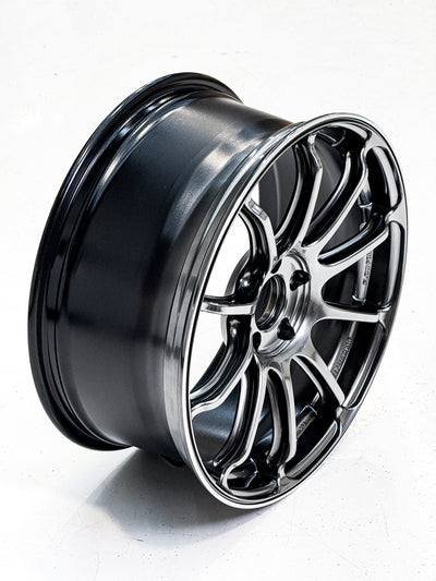 ADVAN RACING RSIII 19X9.5 +45 5X112 RACING HYPER BLACK GOLF R AUDI S