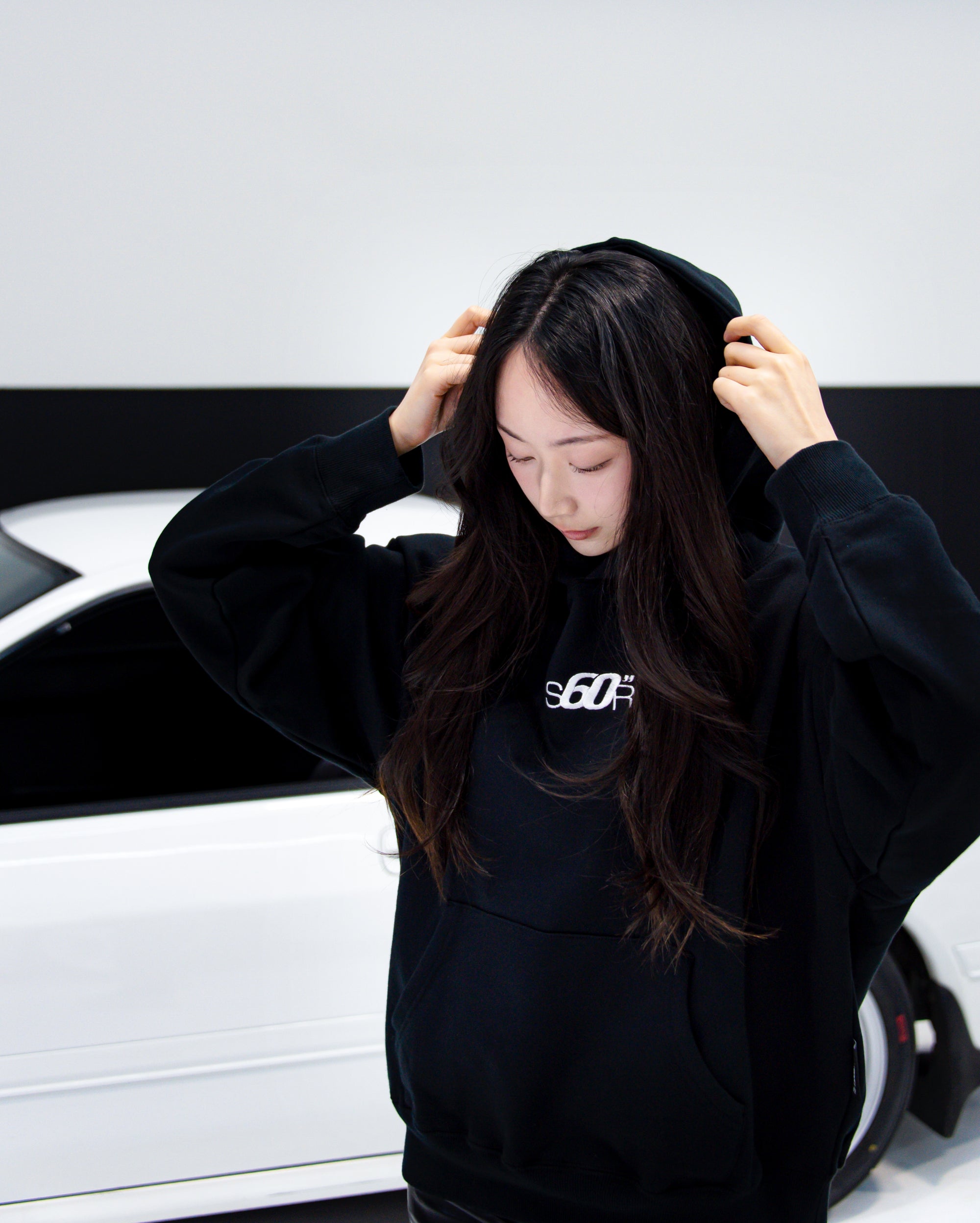 S60R Embroidered Heavyweight Hoodie