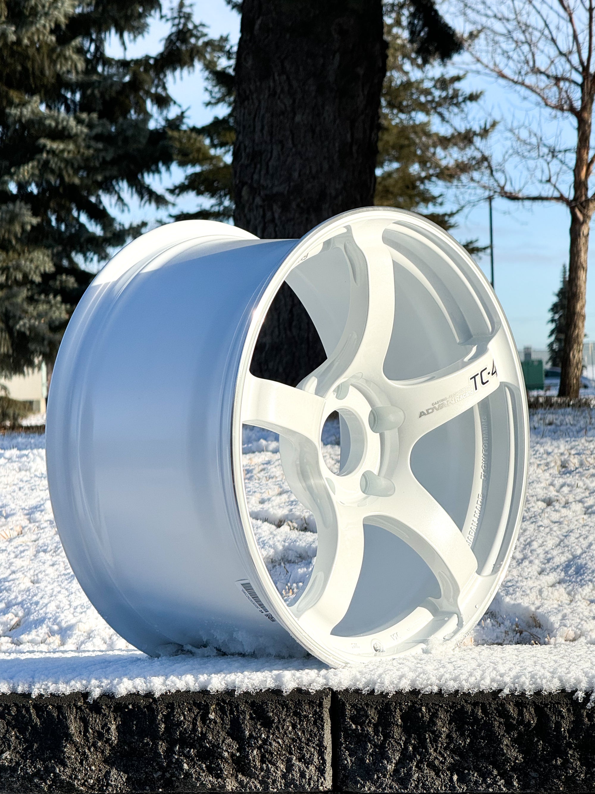 ADVAN RACING TC-4 18X9.5 +45 5X120 WMR FK8 FL5