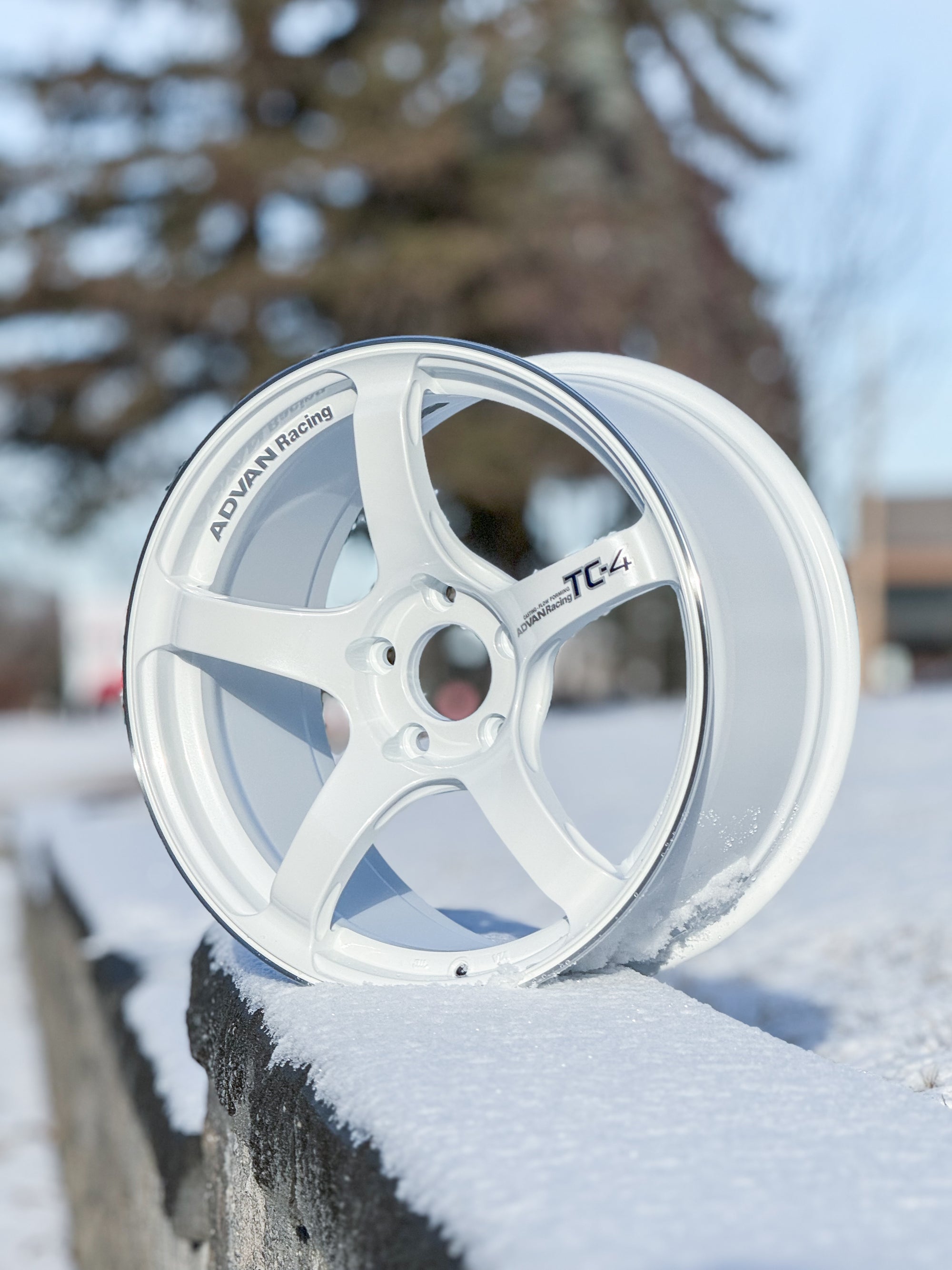 ADVAN RACING TC-4 18X9.5 +45 5X120 WMR FK8 FL5