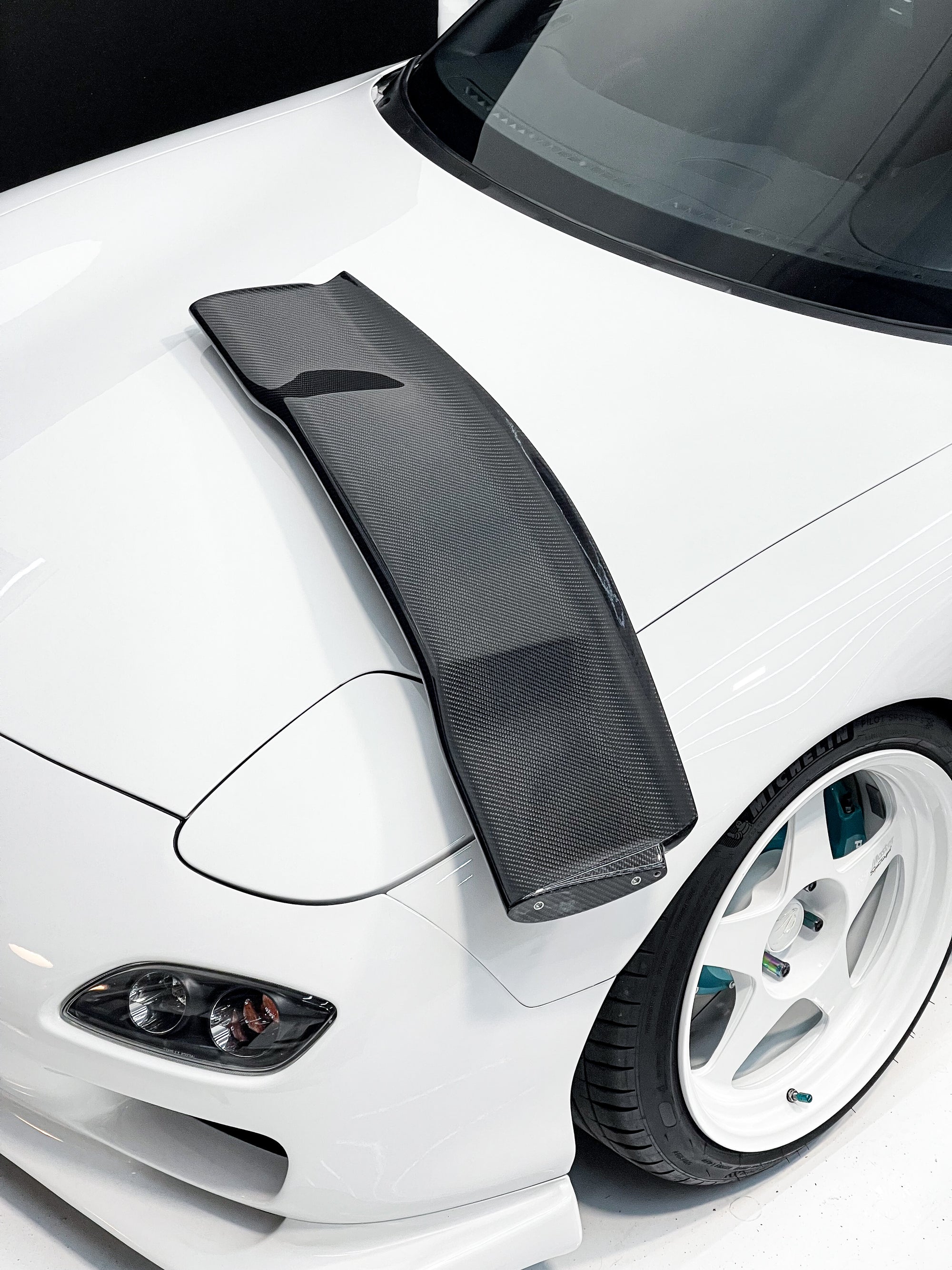 ODULA 99 SPOILER CARBON INSERTS FD3S RX-7