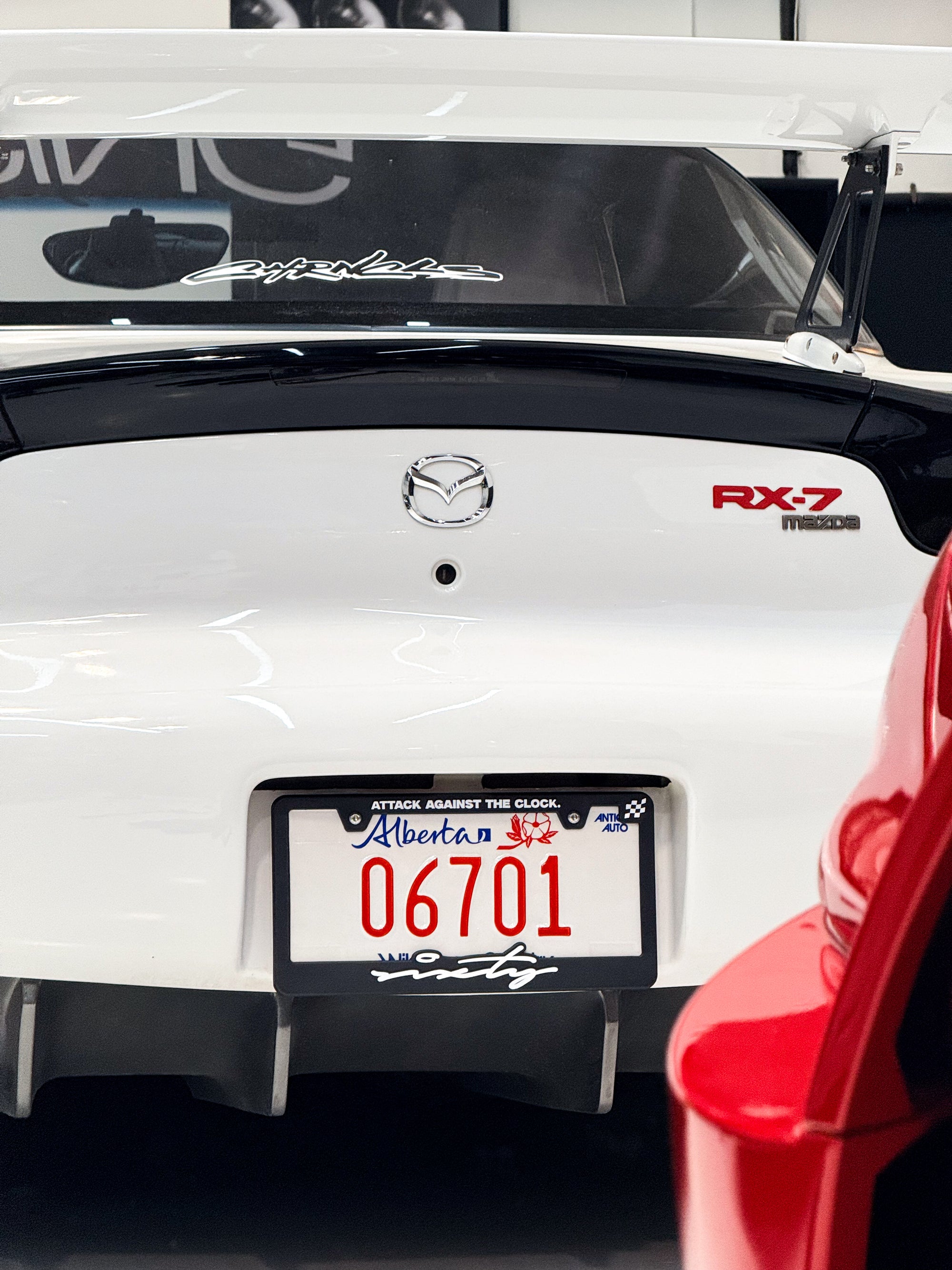 "SIXTY" PLATE FRAME by SUB 60 RACING