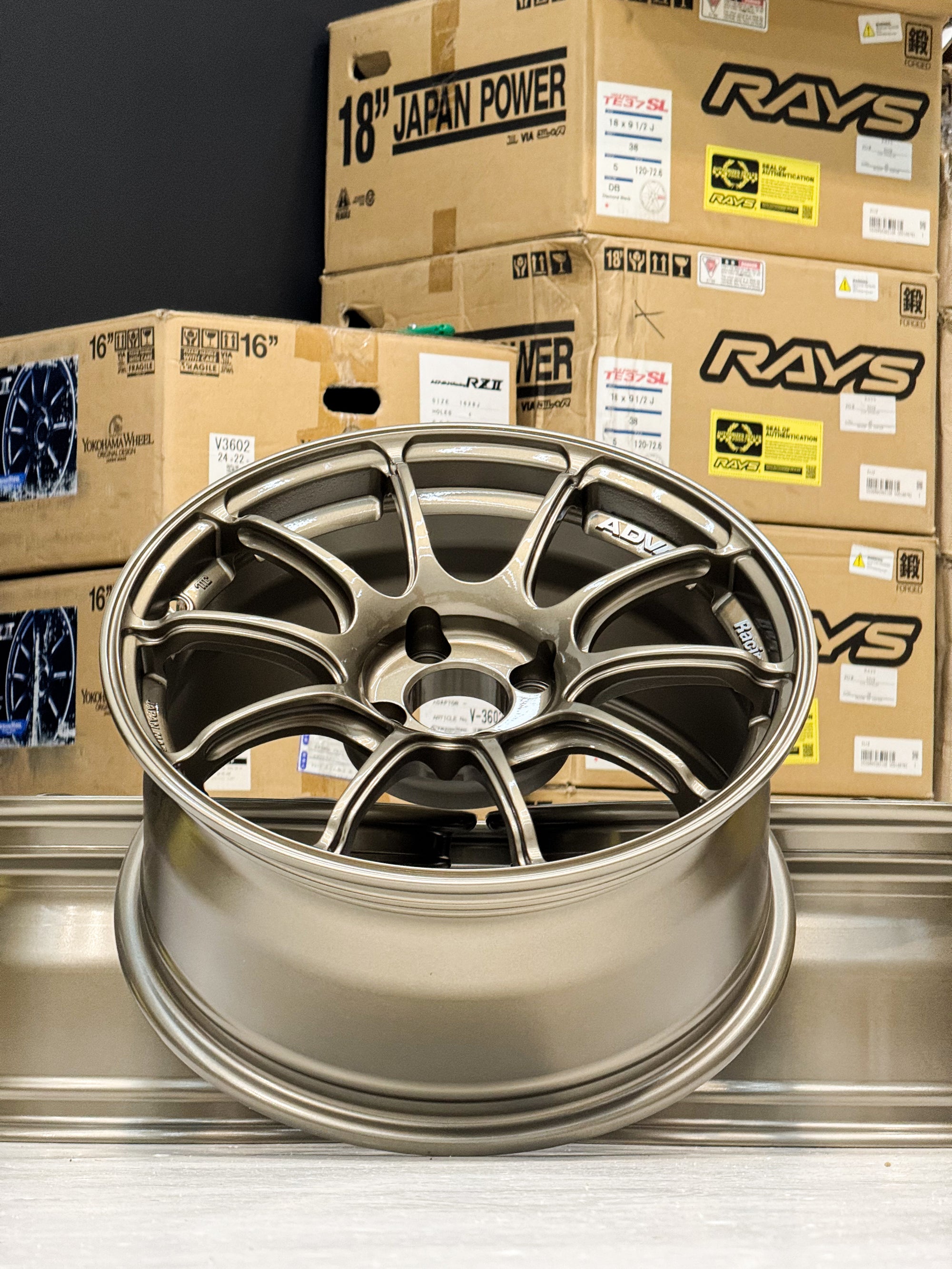 ADVAN RACING RZ II 16X8 +38 4X100 - Sub 60 Racing | Your JDM specialist