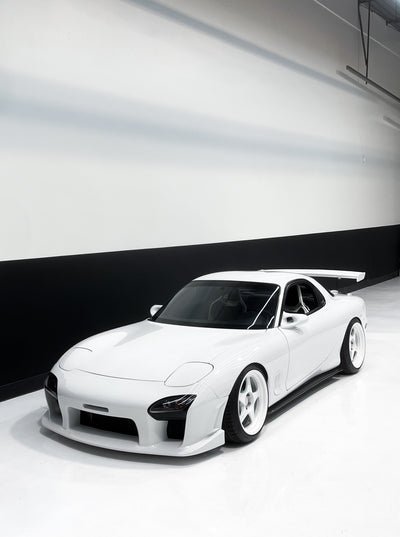 Fujita Engineering AFFLUX Carbon Side Steps RX7 FD