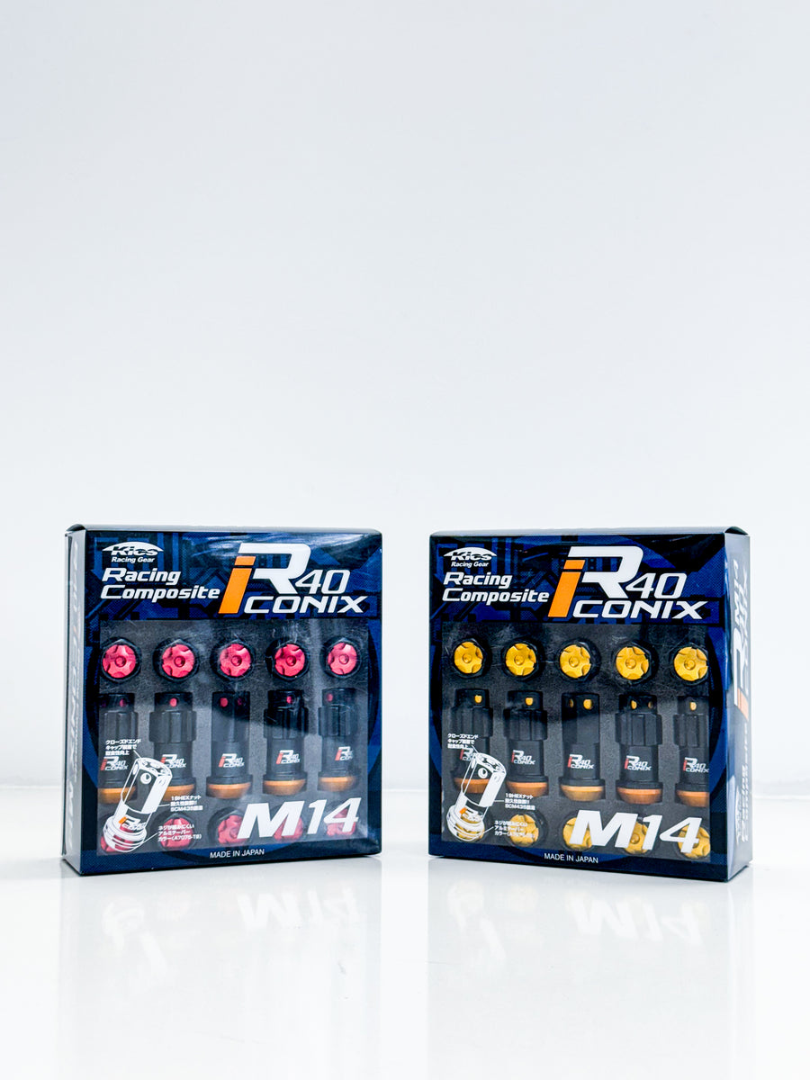 PROJECT KICS R40 ICONIX BLACK M14X1.5