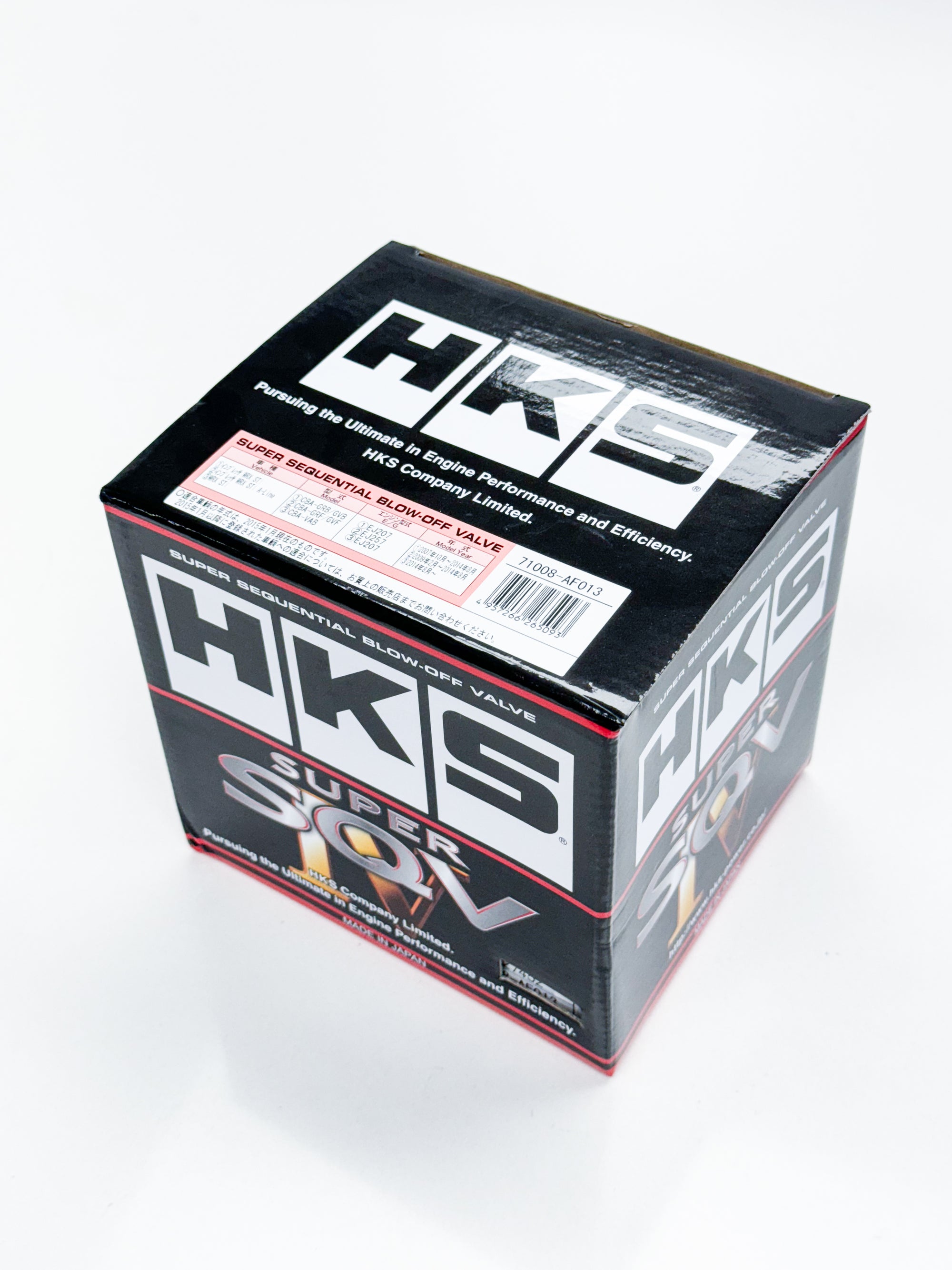 HKS SUPER SQV4 BLOW OFF VALVE KIT SUBARU STI 08-21