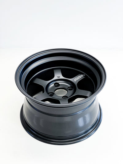 VOLK RACING TE37V 2324 EDITION 15X9 -5 4X100 BLACK