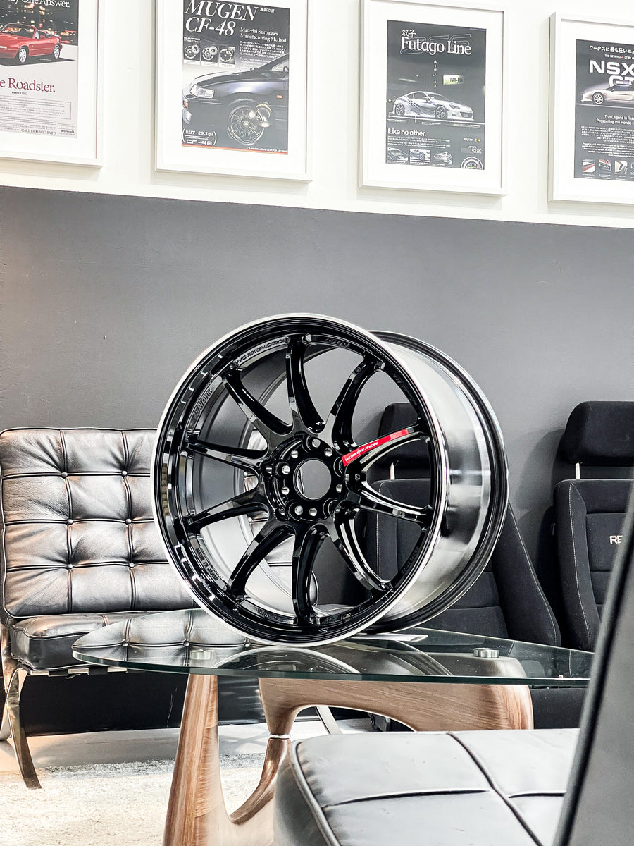 WORK EMOTION ZR10 18X9.5 +38 5X114.3 BLKLC