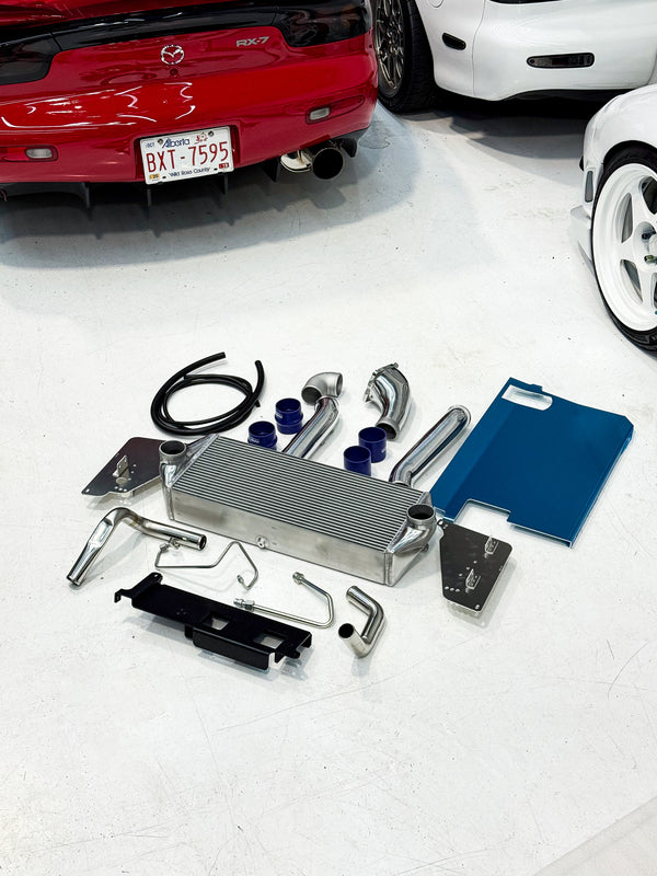 HKS V-MOUNT INTERCOOLER KIT FOR MAZDA RX-7 FD3S 13B-REW - Sub 60 Racing ...