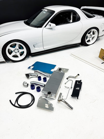 HKS V-MOUNT INTERCOOLER KIT FOR MAZDA RX-7 FD3S 13B-REW