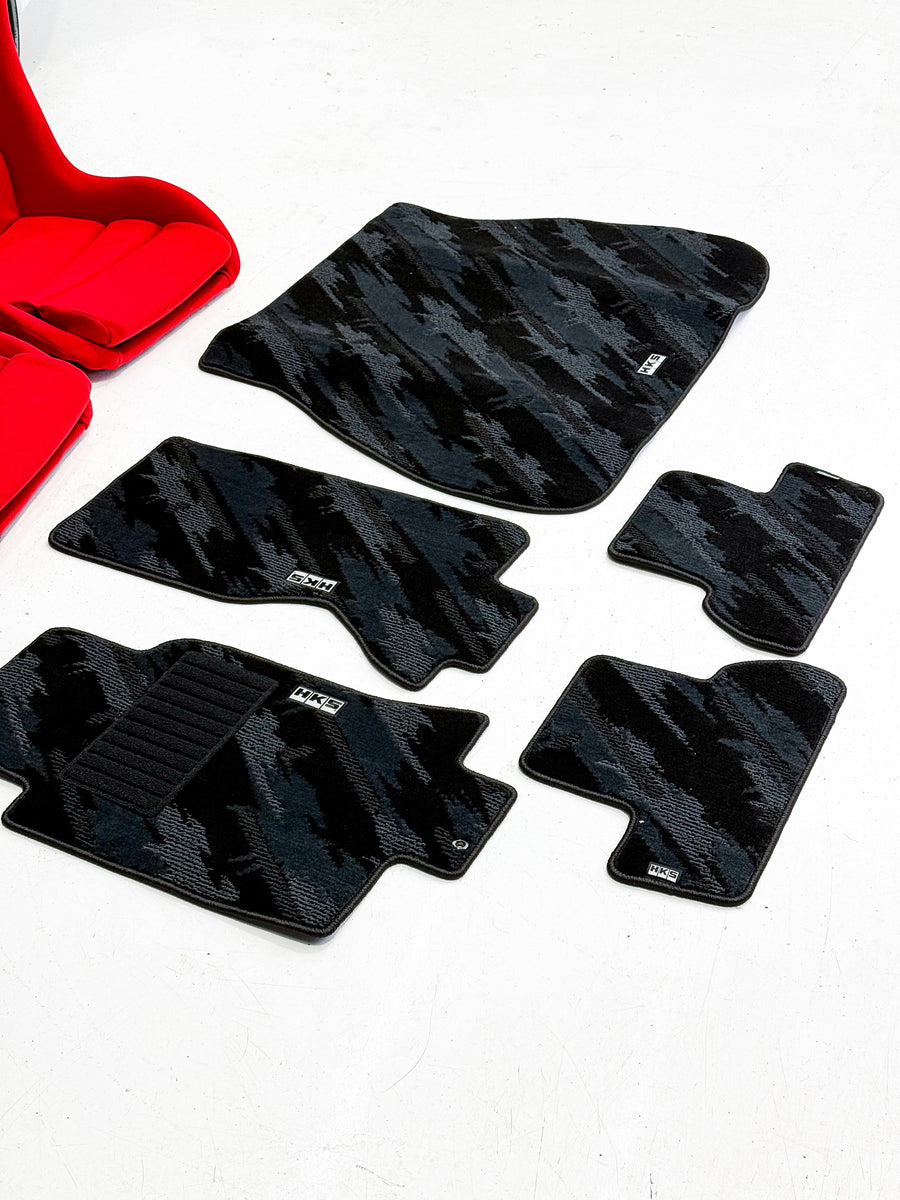 HKS RX7 FD FLOOR MAT MONOTONE
