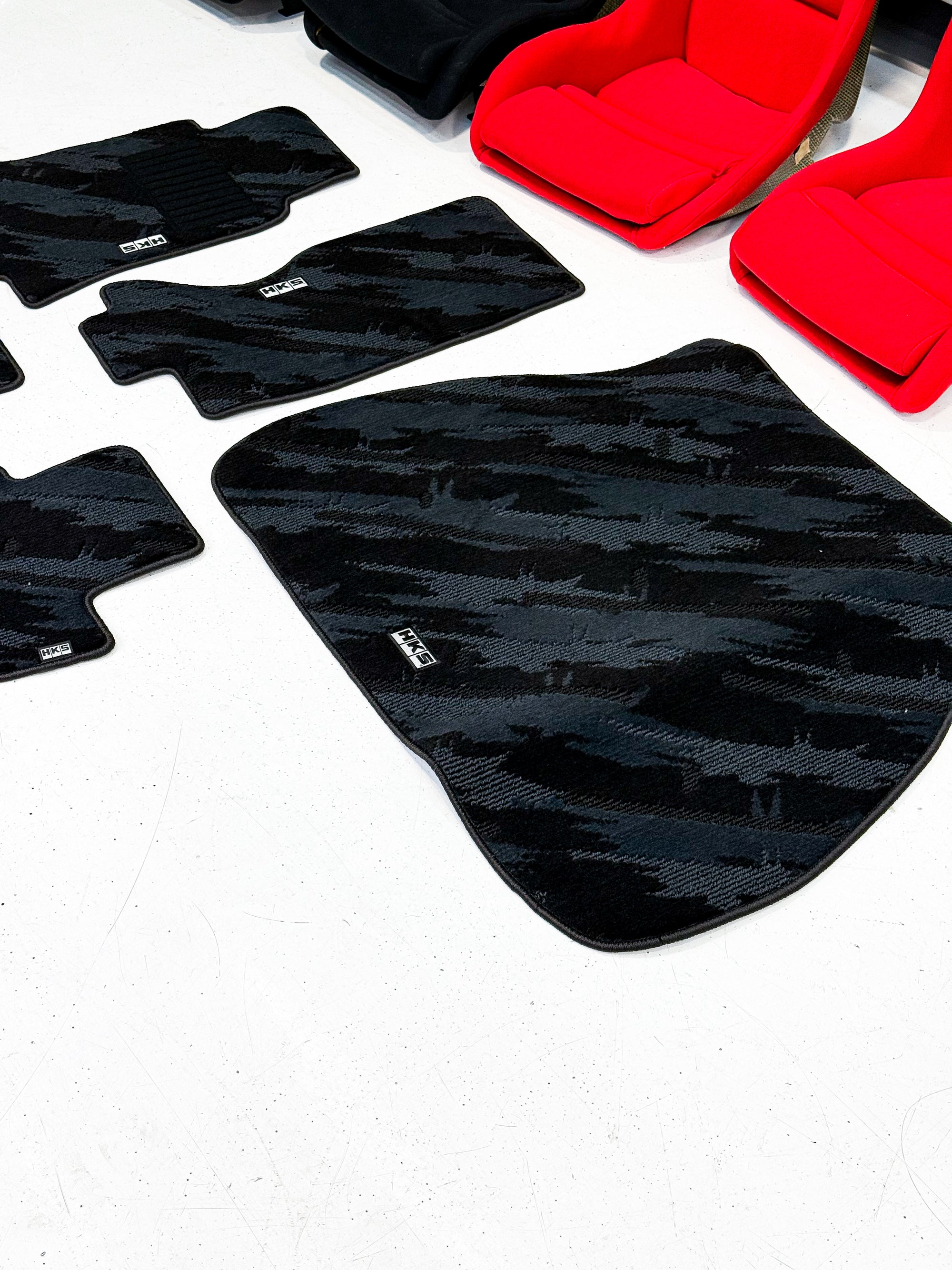 HKS RX7 FD FLOOR MAT MONOTONE