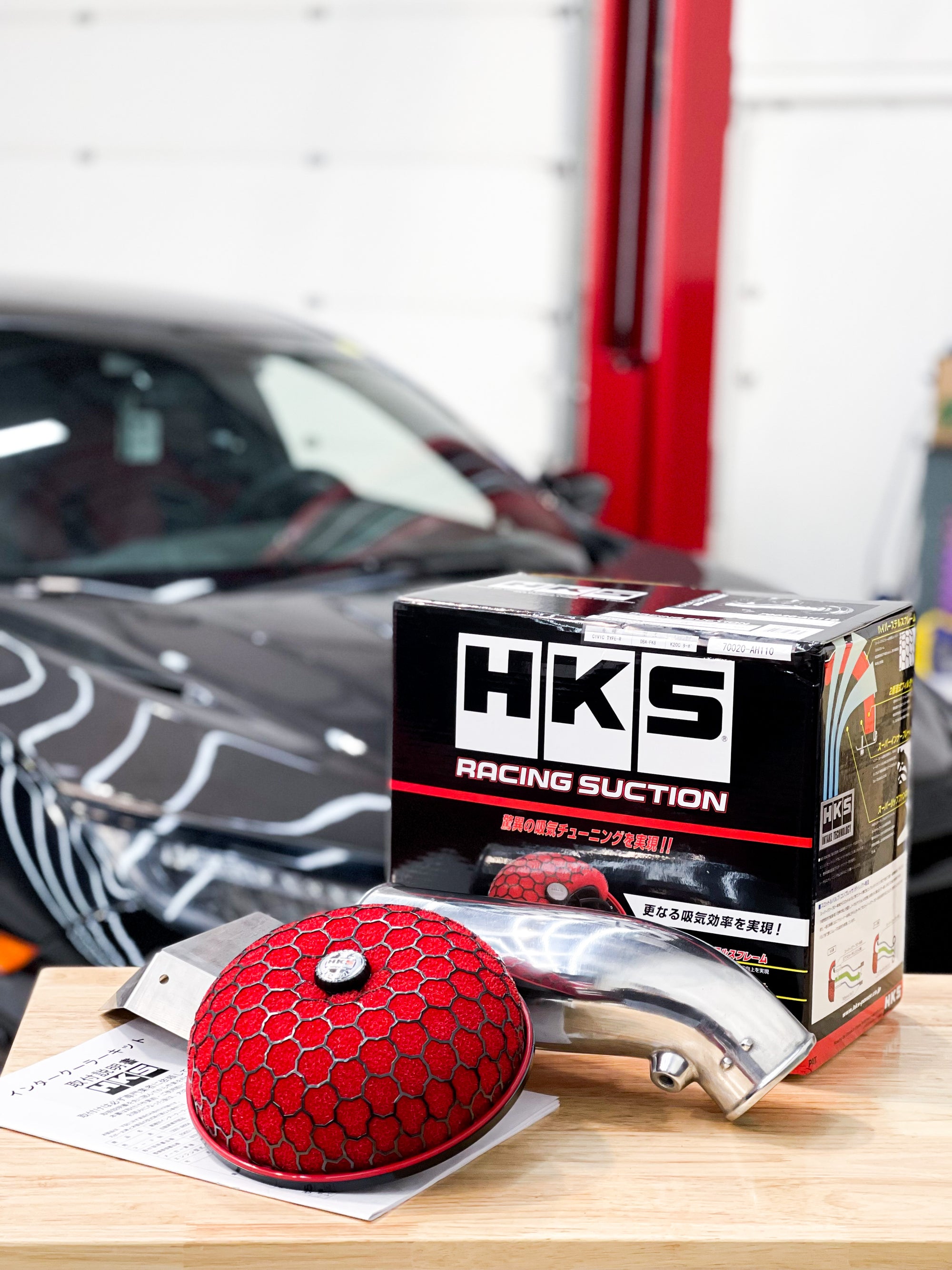 HKS RACING SUCTION INTAKE SYSTEM - HONDA CIVIC TYPE R FK8 17-21