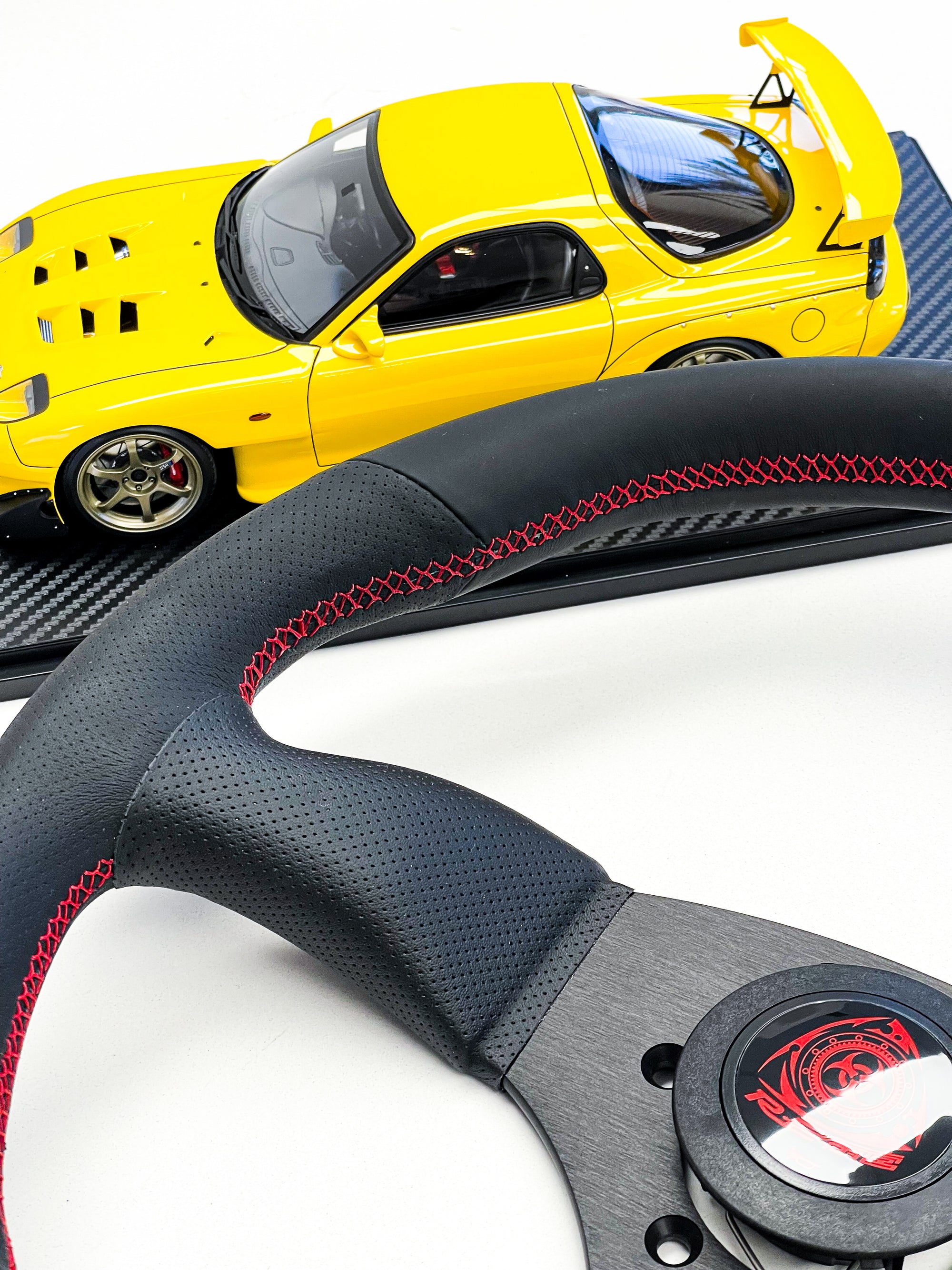 RE-AMEMIYA STEERING WHEEL