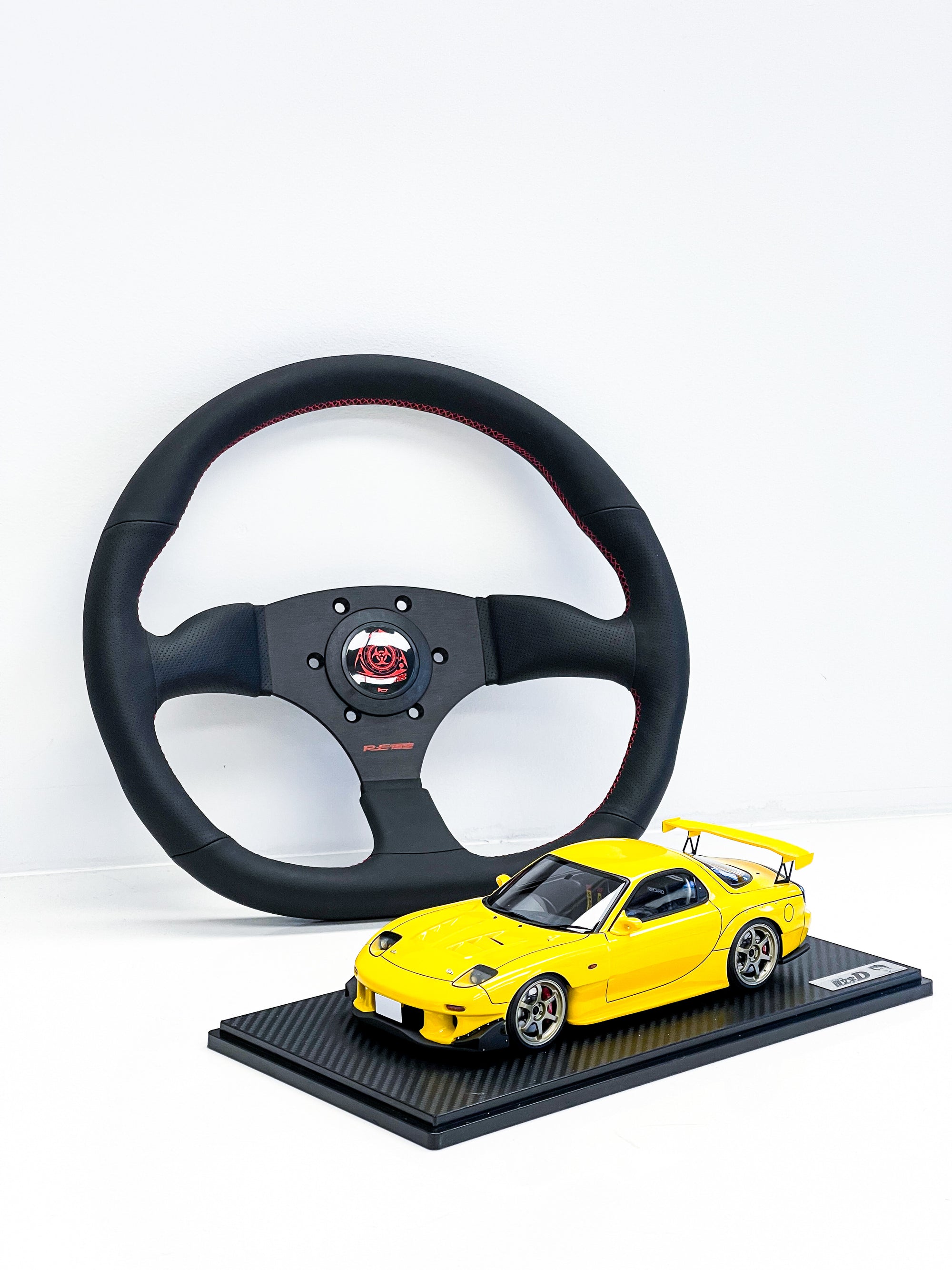 RE-AMEMIYA STEERING WHEEL