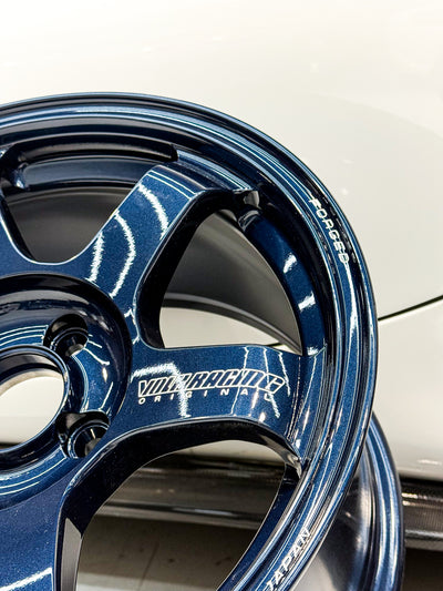 TE37SAGA S-PLUS 15X8 ET35 4X100 MAG BLUE