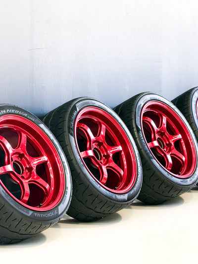 PRE-OWNED ADVAN RACING R6 18X9.5 +45 5X114.3 RCR