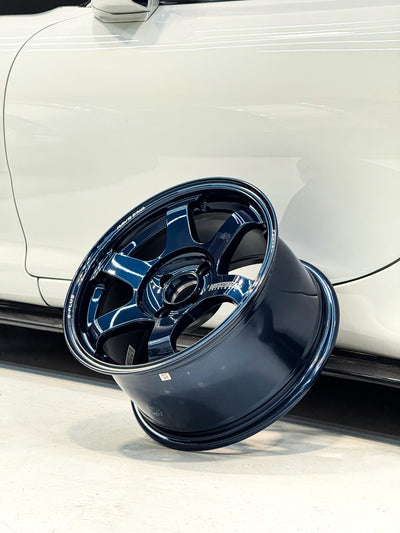 TE37SAGA S-PLUS 15X8 ET35 4X100 MAG BLUE