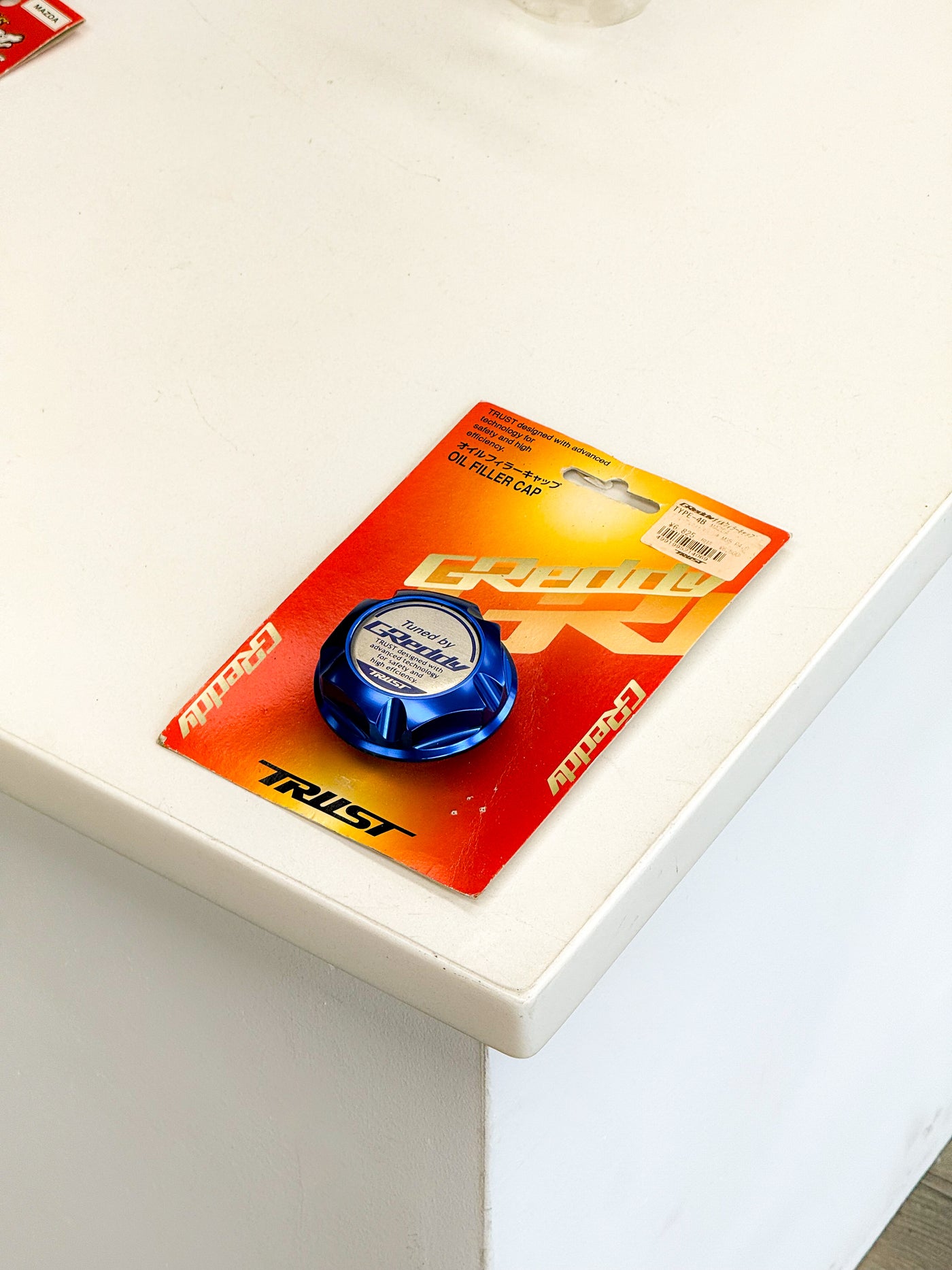 TRUST/GREDDY GEN 1 BLUE OIL CAP FOR MAZDA RX7 FD