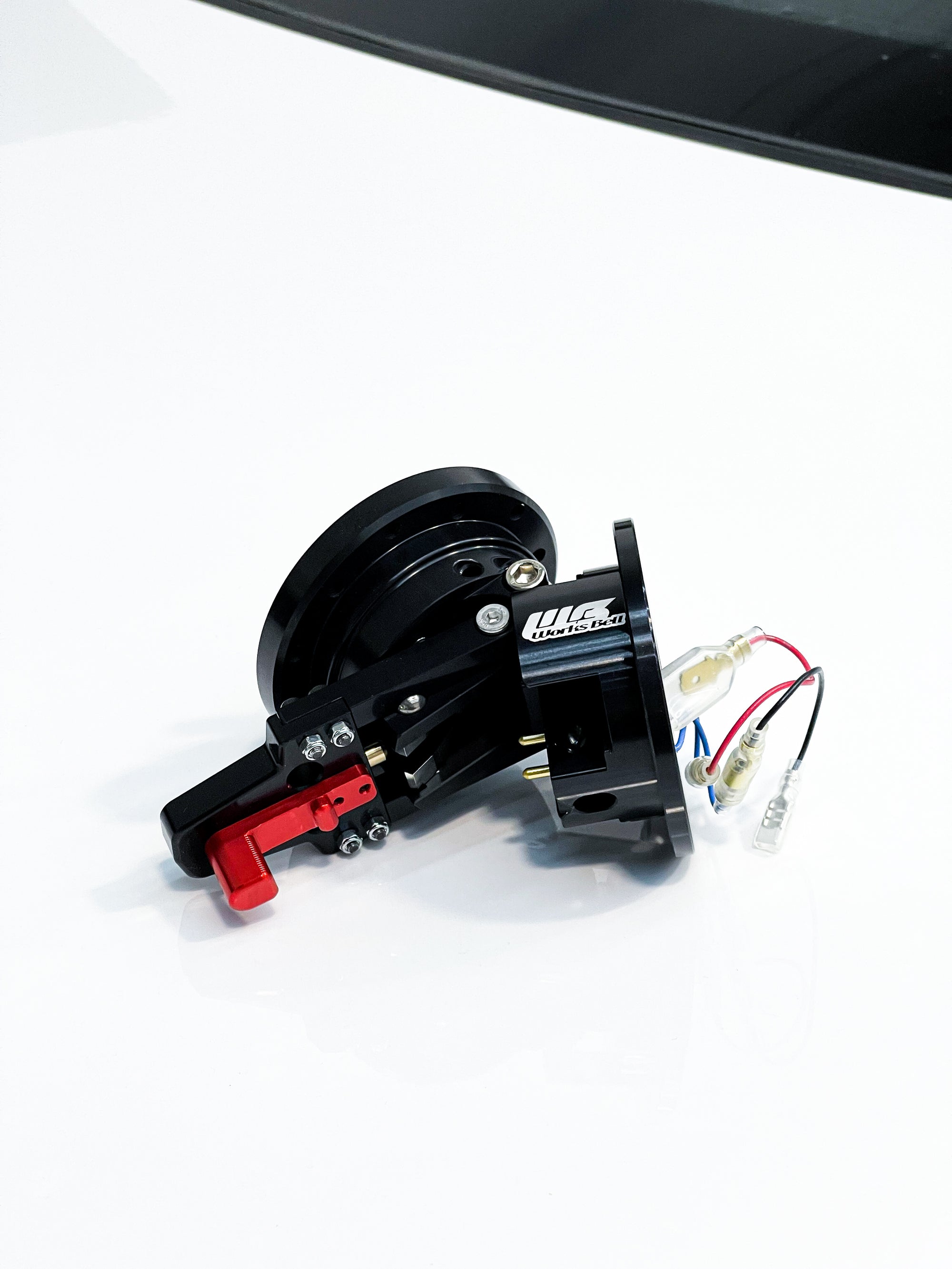 WORKS BELL RAPFIX GTC POP-UP STEERING SYSTEM BLACK - Sub 60 WORKS BELL RAPFIX GTC POP-UP STEERING SYSTEM BLACK - Sub 60