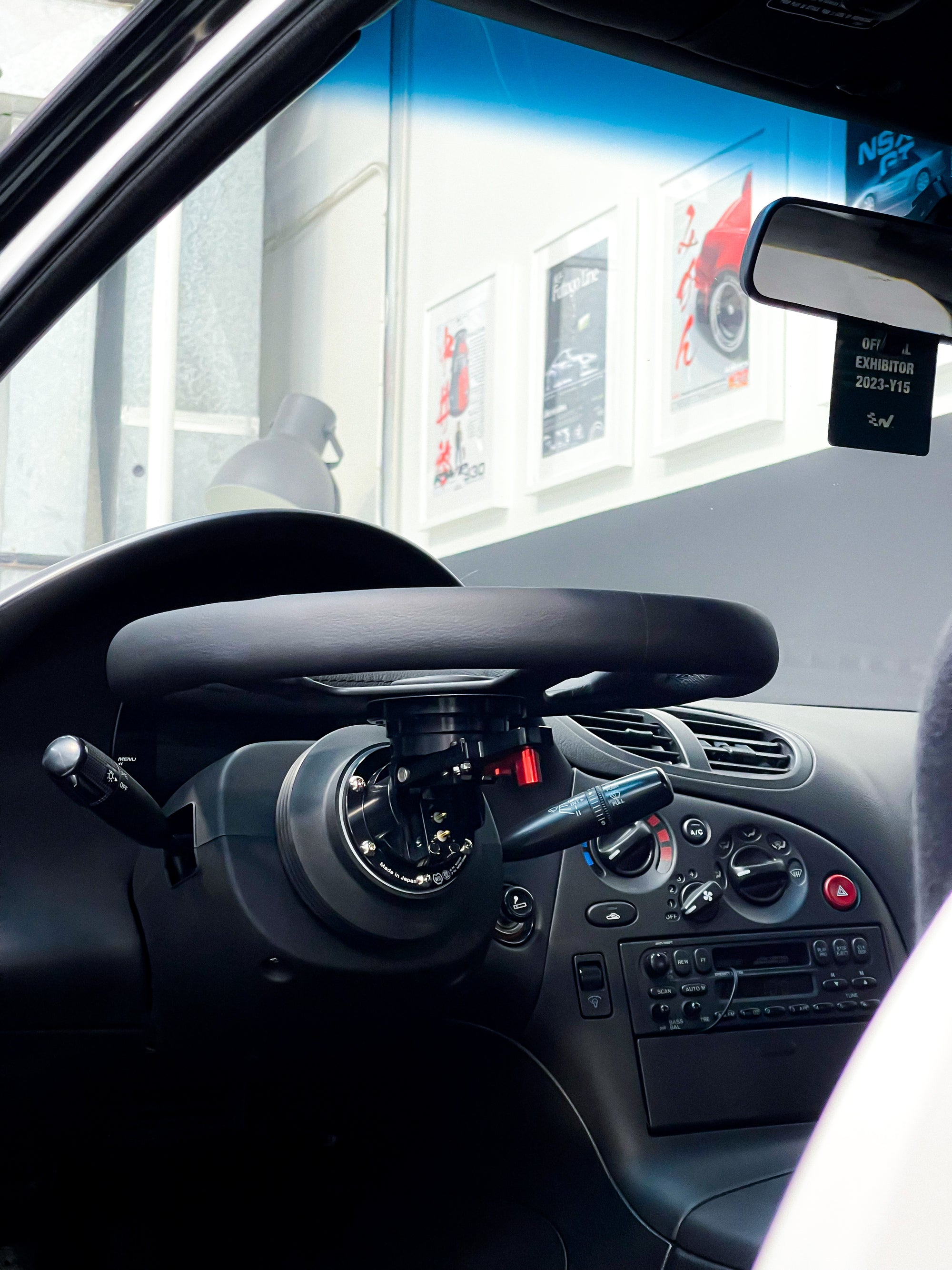 WORKS BELL RAPFIX GTC POP-UP STEERING SYSTEM BLACK