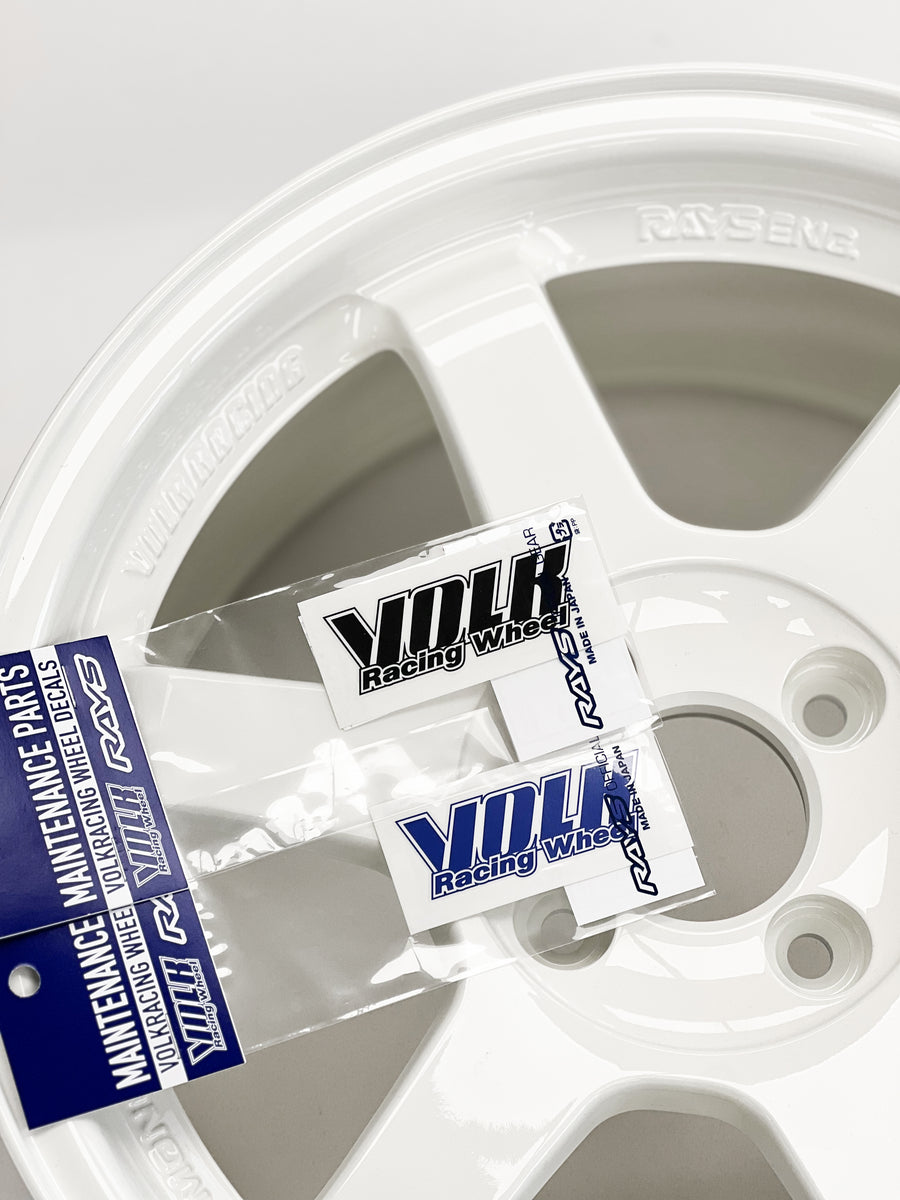 VOLK RACING TE37 OG STICKER