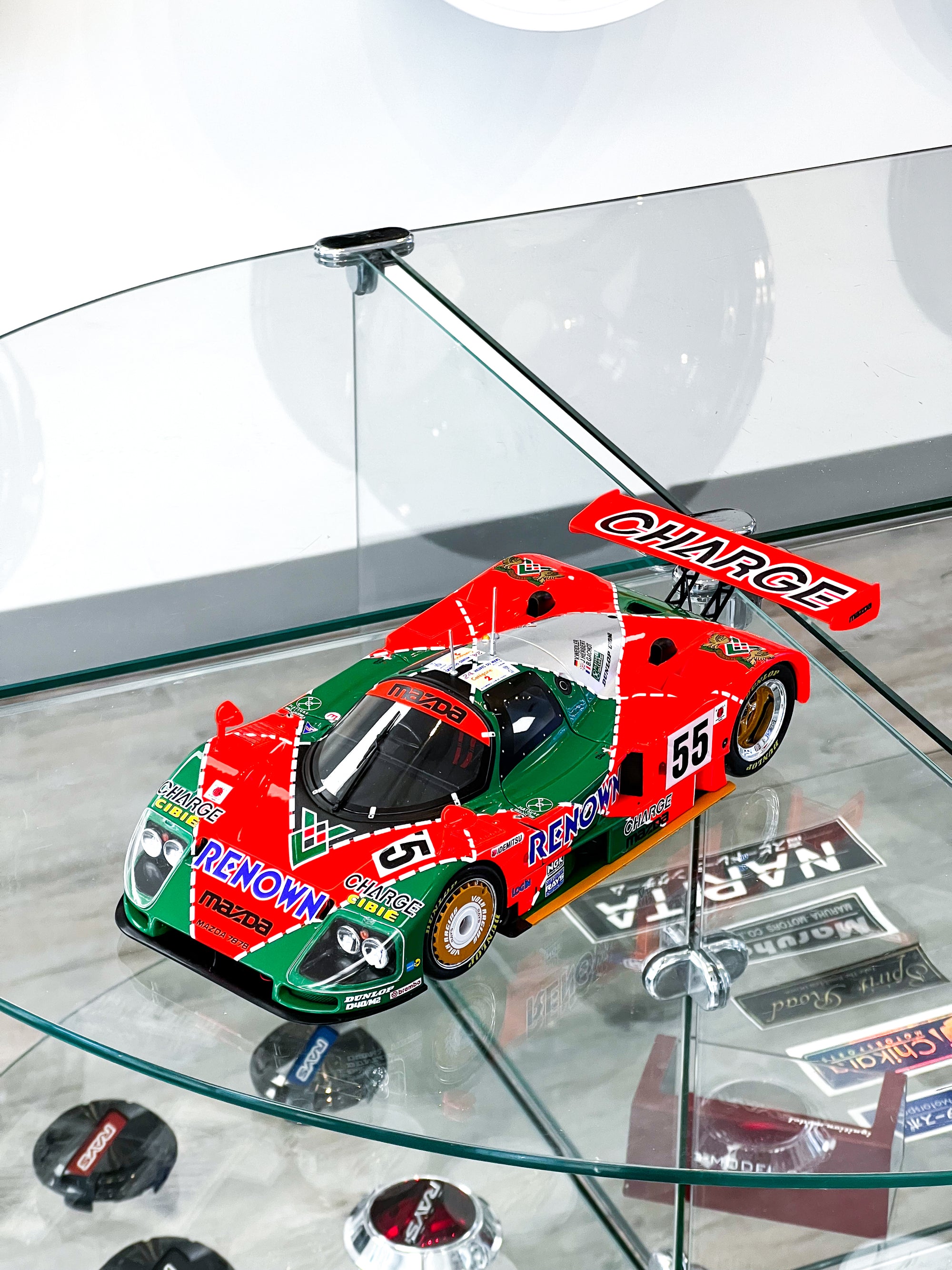 CSM MODEL MAZDA 787B WINNER LEMANS 1991 ORANGE