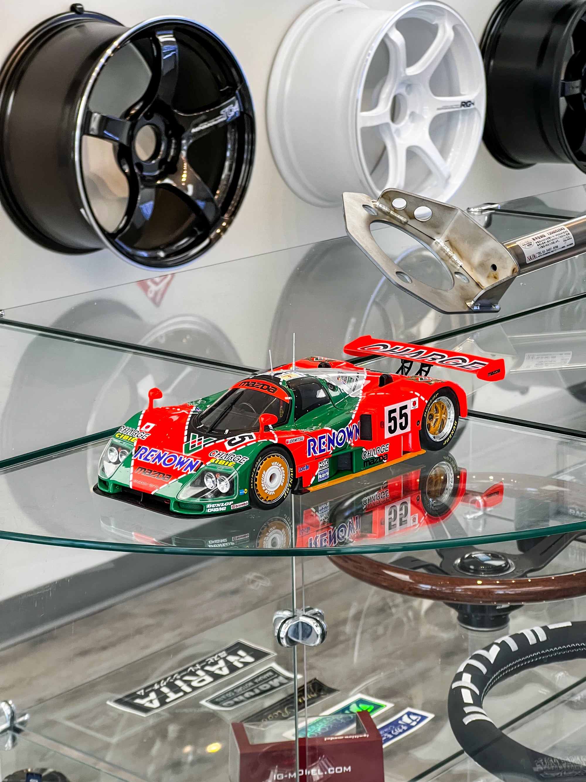 CSM MODEL MAZDA 787B WINNER LEMANS 1991 ORANGE