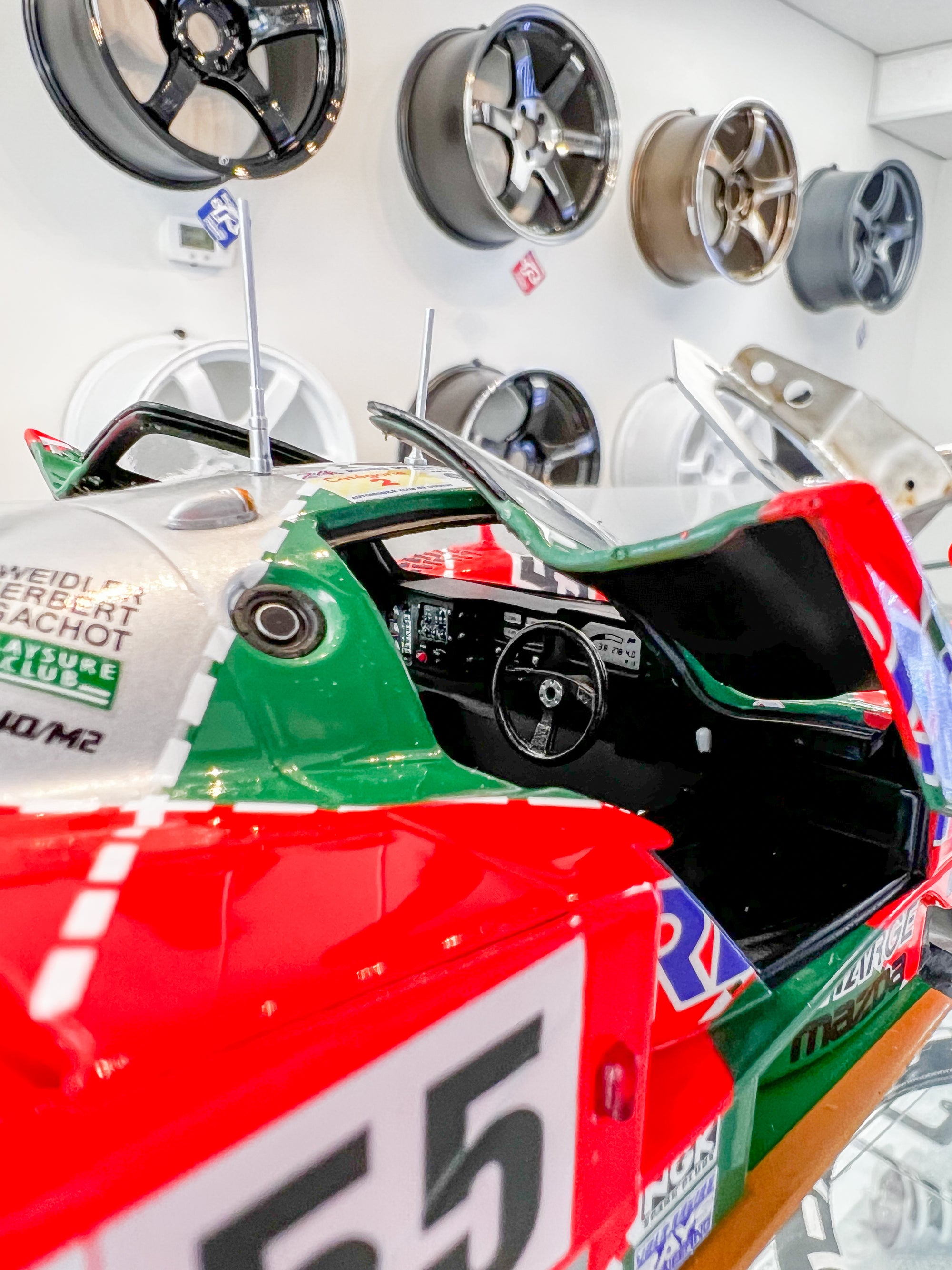 CSM MODEL MAZDA 787B WINNER LEMANS 1991 ORANGE