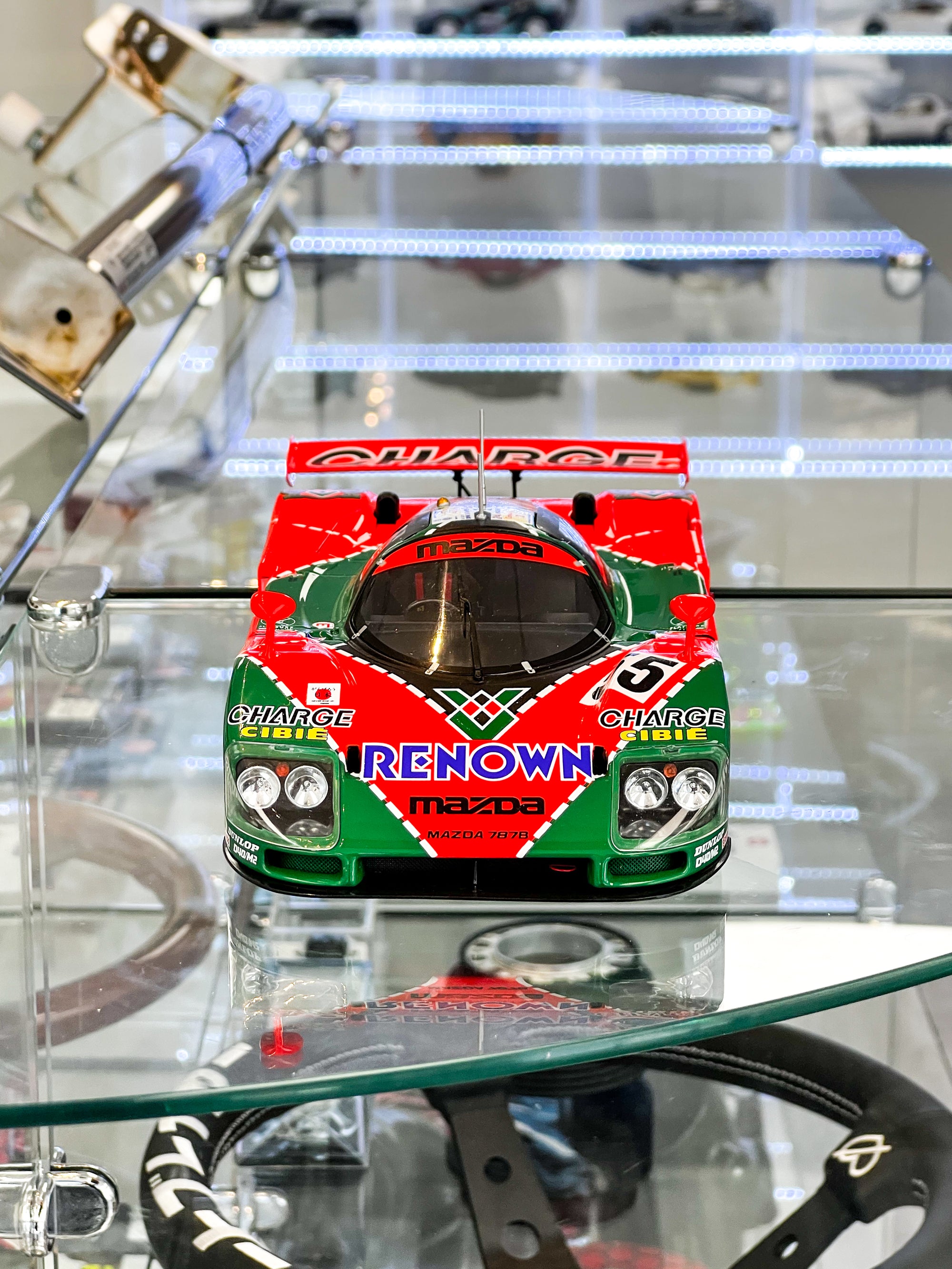 CSM MODEL MAZDA 787B WINNER LEMANS 1991 ORANGE