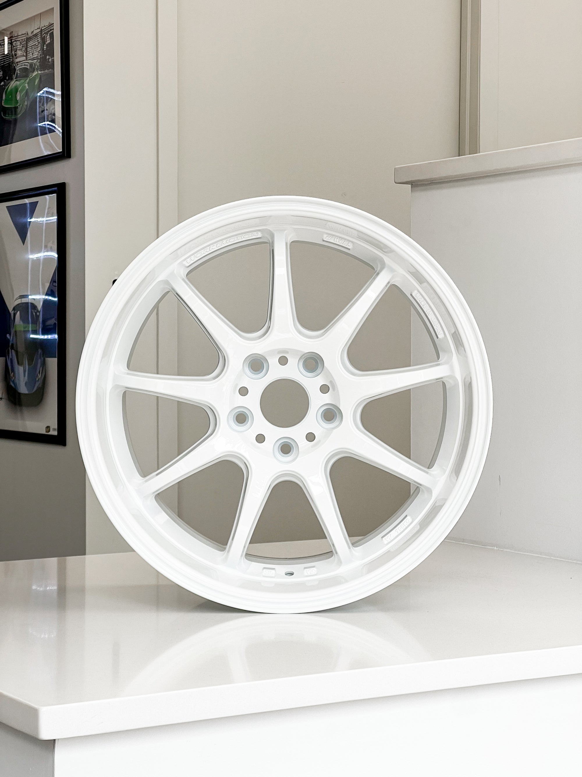 WORK EMOTION D9R 18X9.5 +38 5X114.3 WHT