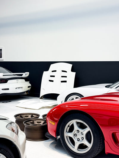 RE-AMEMIYA AD9 HOOD For FD RX7