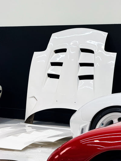 RE-AMEMIYA AD9 HOOD For FD RX7