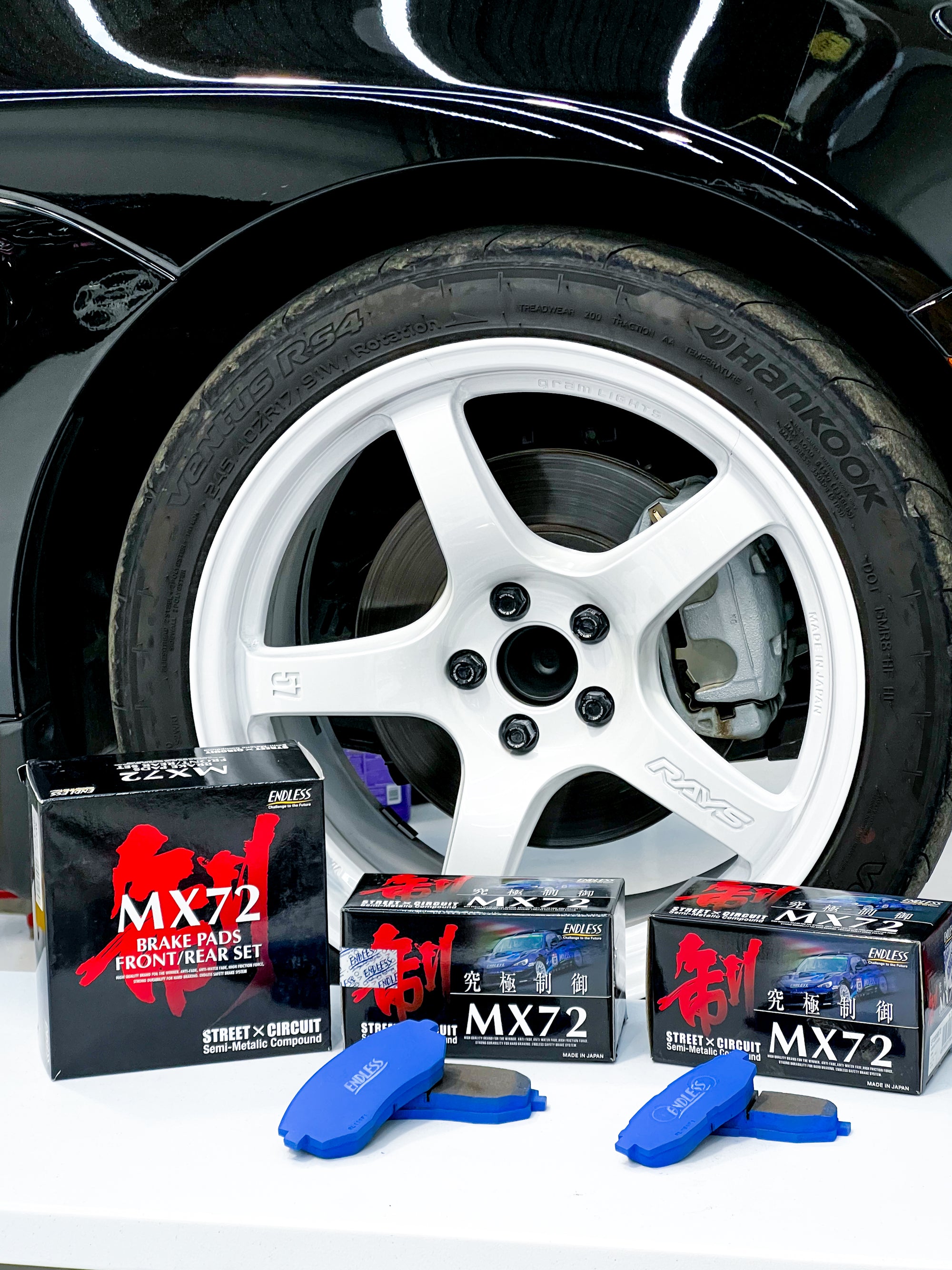 ENDLESS MX72 BRAKE PAD FULL SET