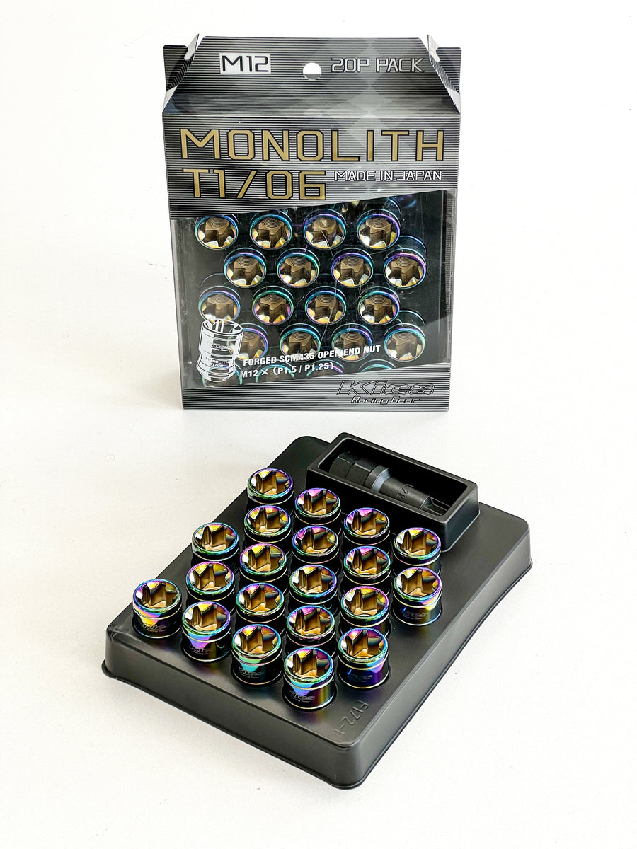 PROJECT KICS MONOLITH LUG NUT SET NEOCHROME