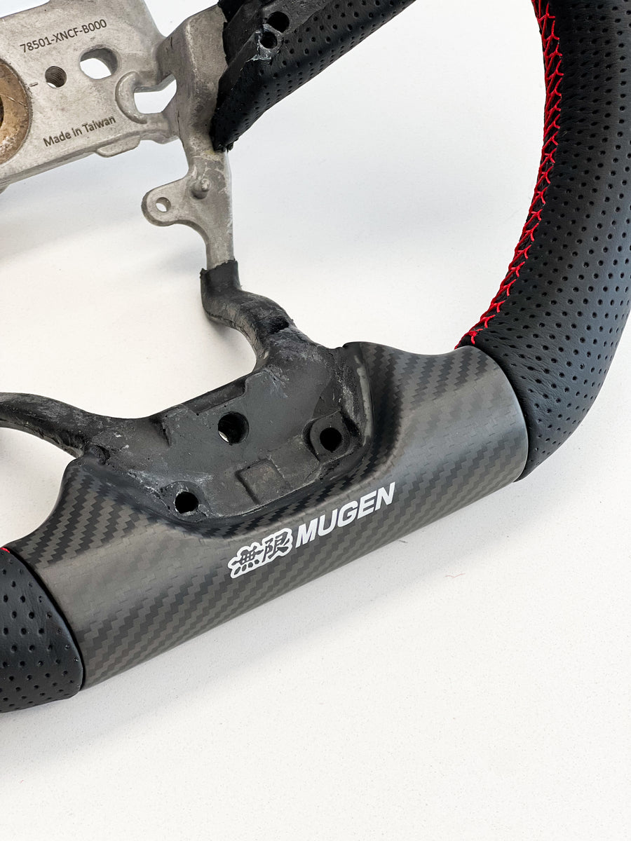 MUGEN FK8 DRY CARBON STEERING WHEEL