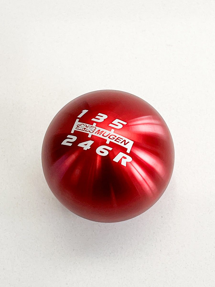 MUGEN SPHERE SHIFT KNOB 6MT RED